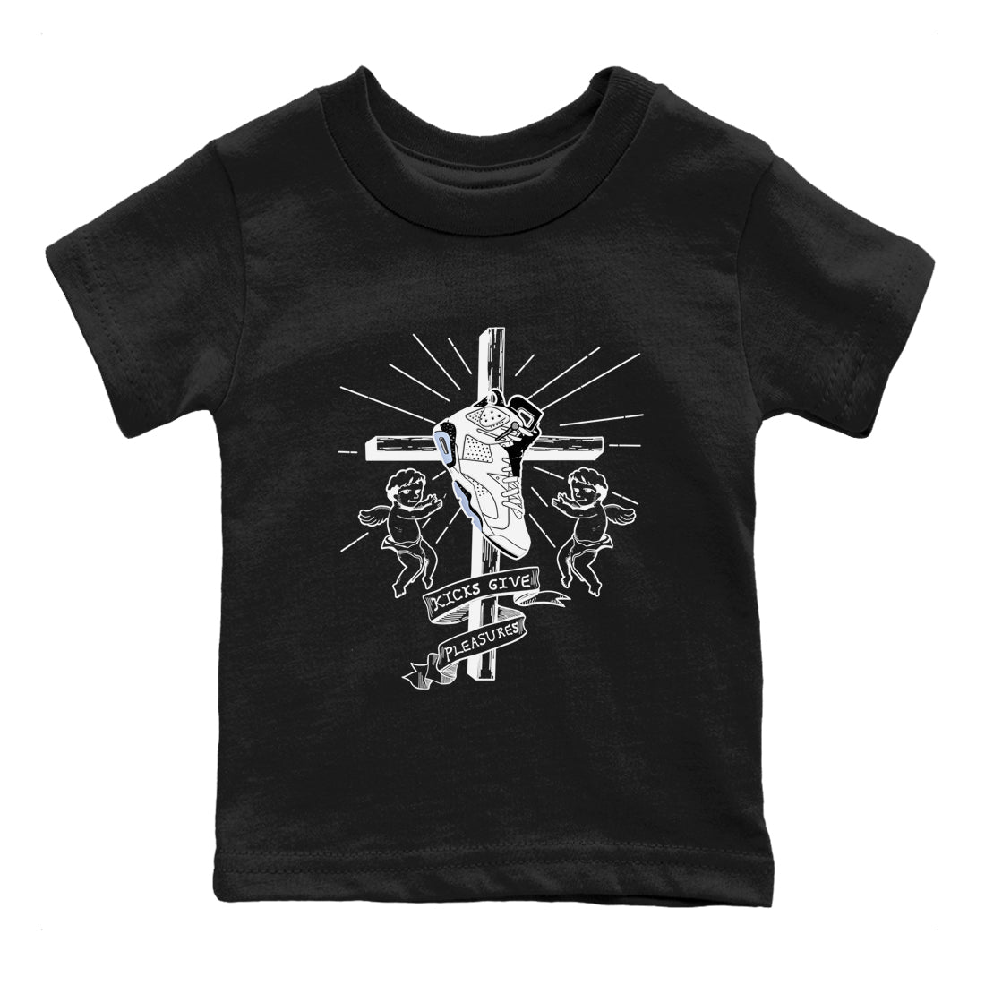 6s Reverse Cookies shirt to match jordans Kicks Give Pleasures sneaker tees Air Jordan 6 Reverse Cookies SNRT sneaker release tees baby toddler Black 2 cotton Shirt