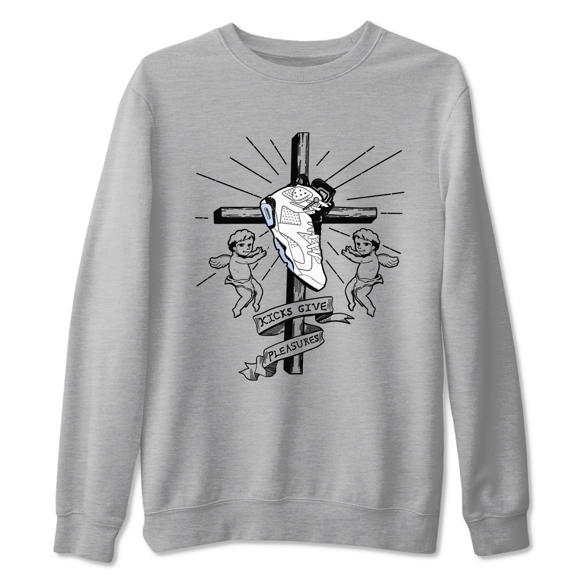 6s Reverse Cookies shirt to match jordans Kicks Give Pleasures sneaker tees Air Jordan 6 Reverse Cookies SNRT Sneaker Release Tees unisex cotton Heather Grey 2 crew neck shirt
