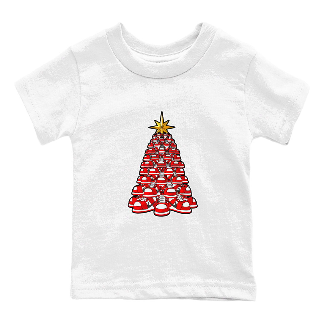 Air Jordan 1 Chicago shirt to match jordans Kicksmas Tree sneaker tees AJ1 Chicago Drip Gear Zone Baby Toddler White 2 T-Shirt