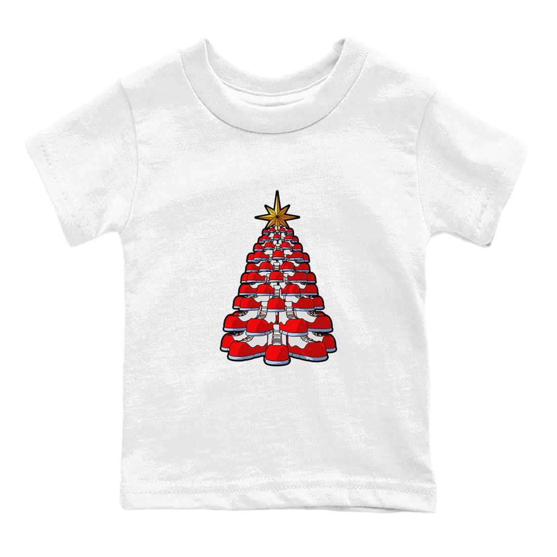Air Jordan 11 Cherry shirt to match jordans Kicksmas Tree sneaker tees AJ11 Cherry Drip Gear Zone Baby Toddler White 2 T-Shirt