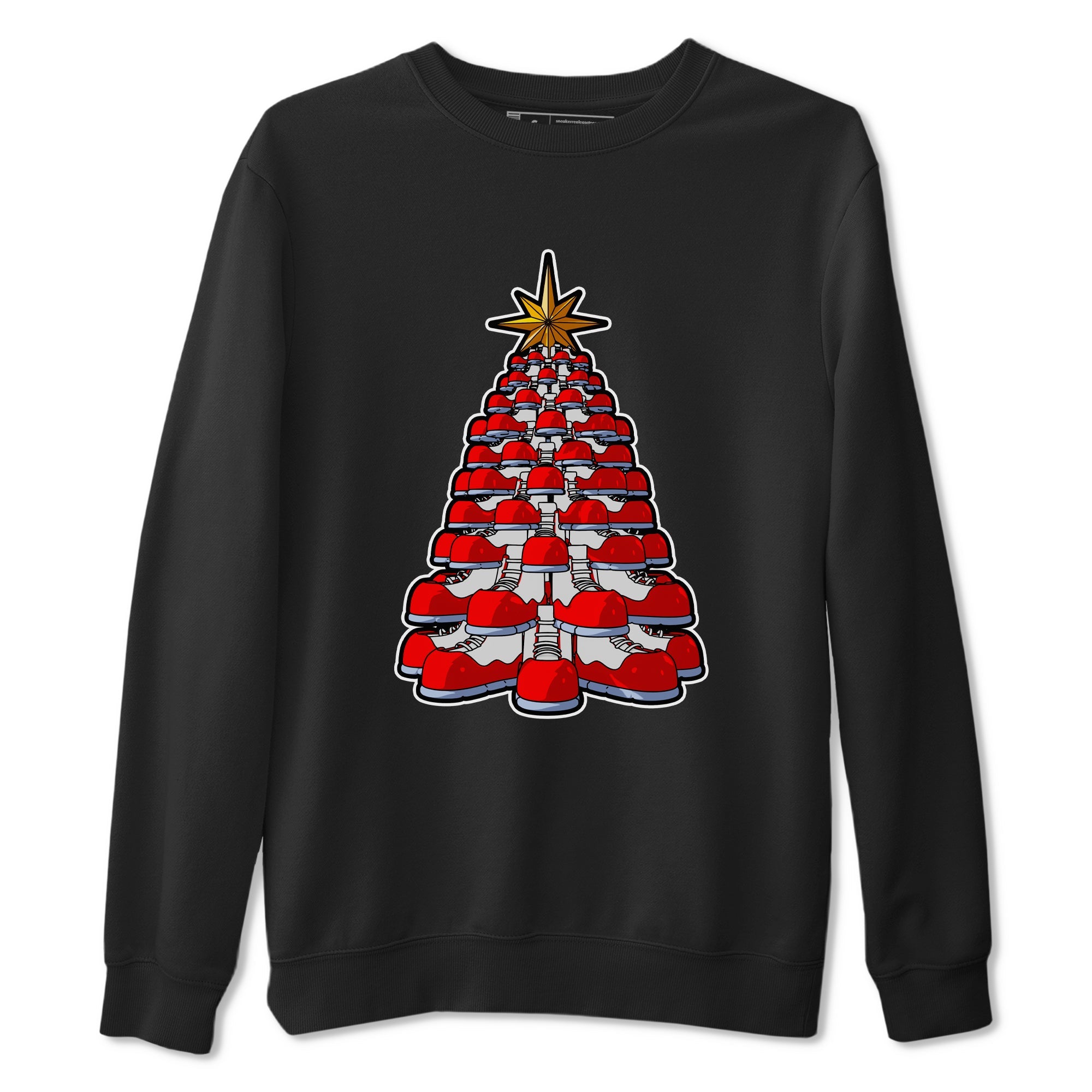 Air Jordan 11 Cherry shirt to match jordans Kicksmas Tree sneaker tees AJ11 Cherry Drip Gear Zone Unisex Black 2 T-Shirt