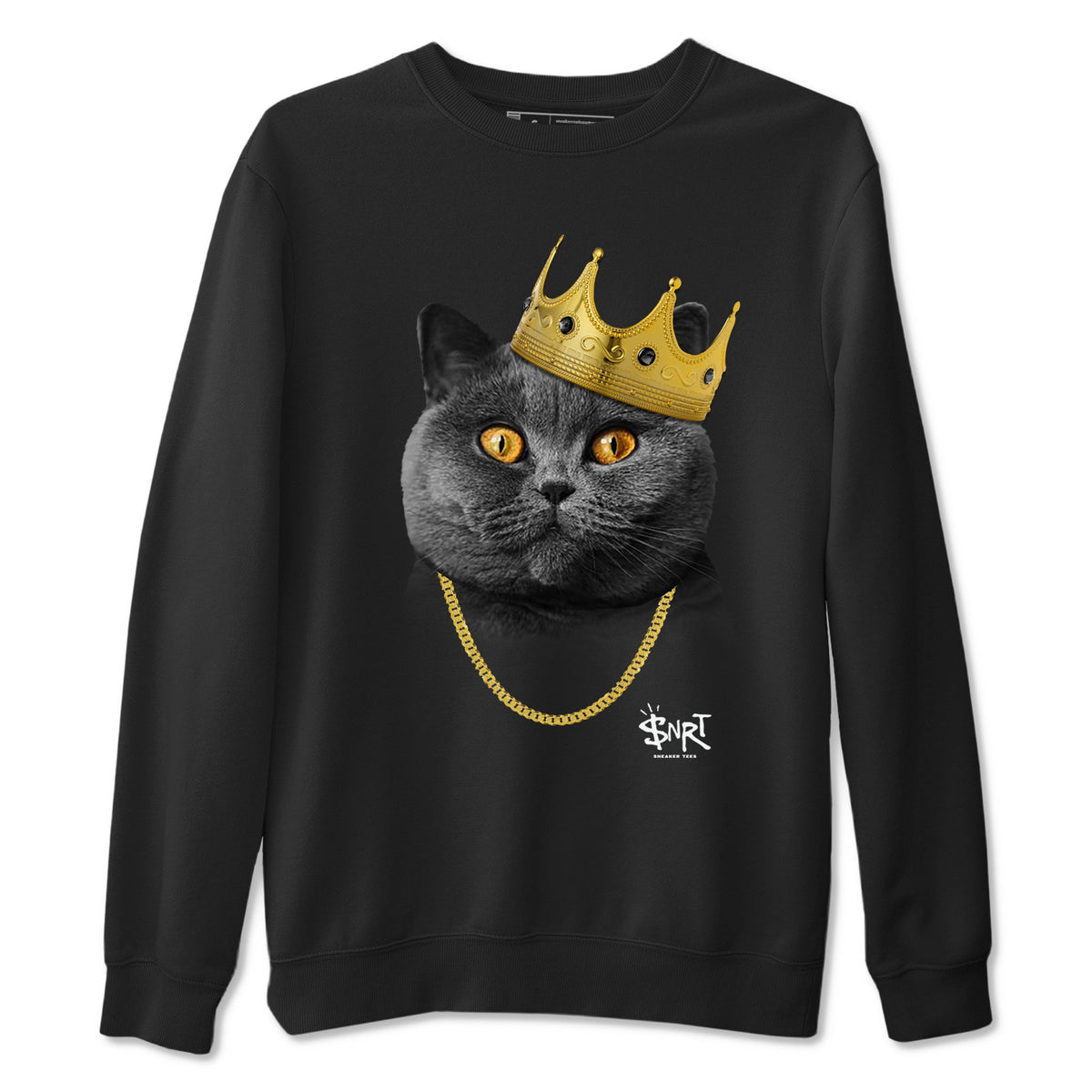 5s Black Cat Shirts To Match Jordans King Black Cat sneaker match tees Air Jordan 5 Black Cat Tee Drip Gear Zone unisex cotton Black 2 crew neck shirts