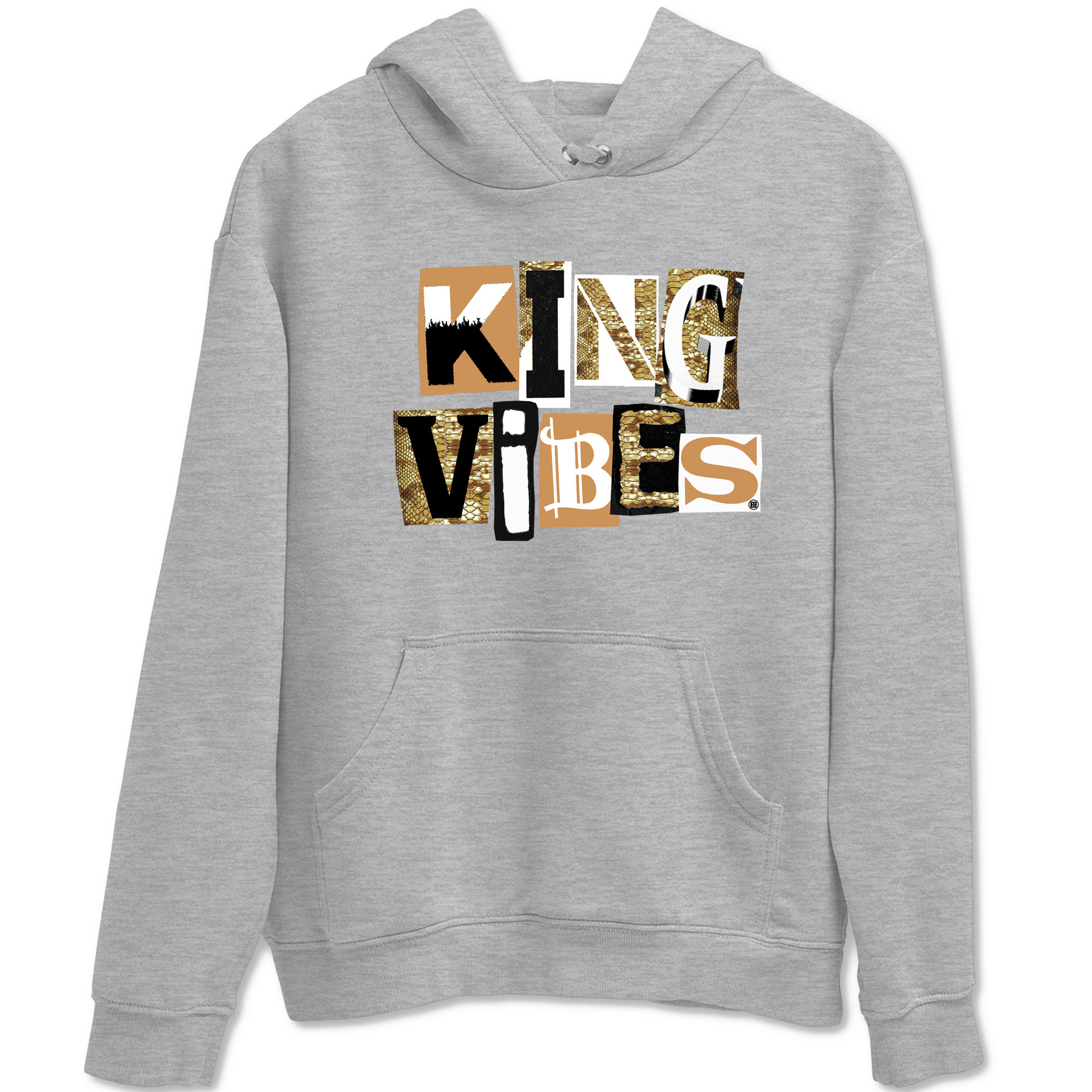 Air Force 1 Ivory Snake shirt to match jordans King Vibes sneaker tees Air Force 1 Ivory Snake Drip Gear Zone unisex cotton Heather Grey 2 crew neck shirt