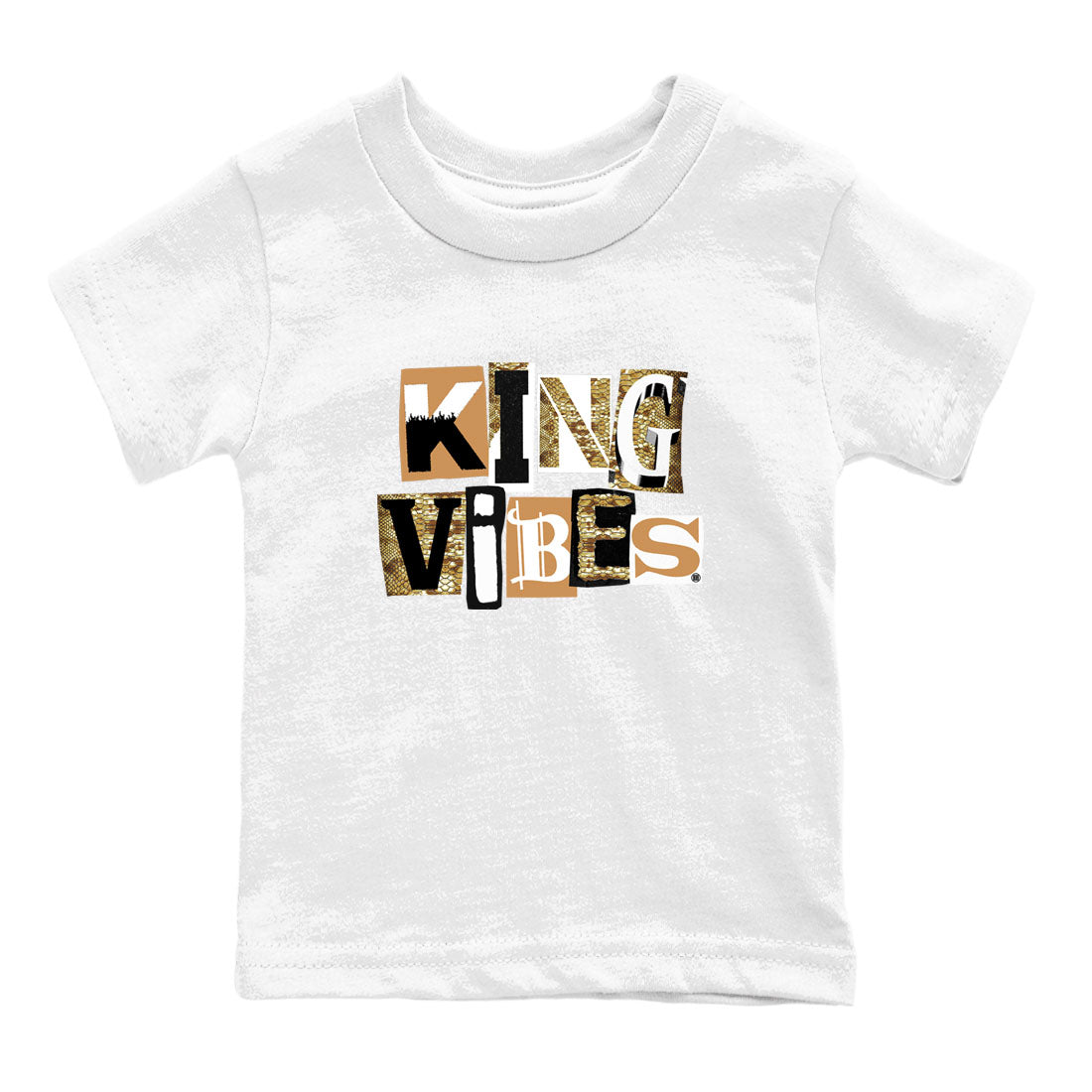 Air Force 1 Ivory Snake shirt to match jordans King Vibes sneaker tees Air Force 1 Ivory Snake Drip Gear Zone baby toddler White 2 cotton Shirt