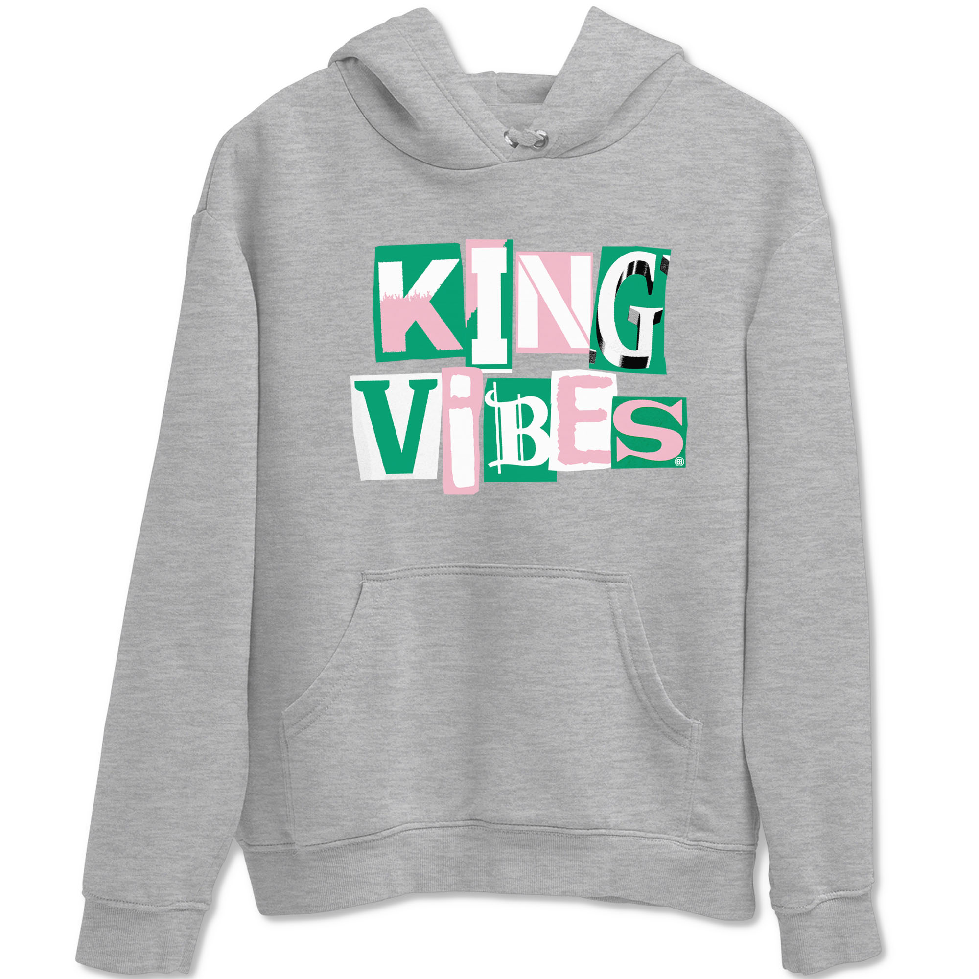 Dunk Low Medium Soft Pink Malachite shirt to match jordans King Vibes sneaker tees Dunks Medium Soft Pink Malachite Streetwear Brand Drip Gear Zone unisex cotton Heather Grey 2 crew neck shirt
