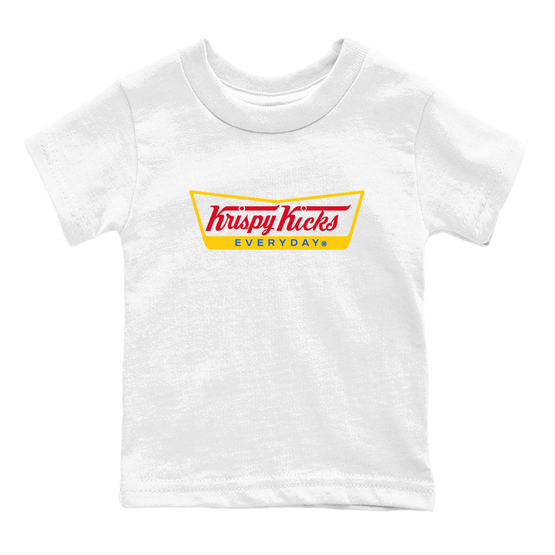 Air Jordan 1 Low x Travis Scott x Canary shirts to match jordans Krispy Kicks sneaker match tees Travis Scott Canary Drip Gear Zone Youth Baby White 2 crew neck shirts