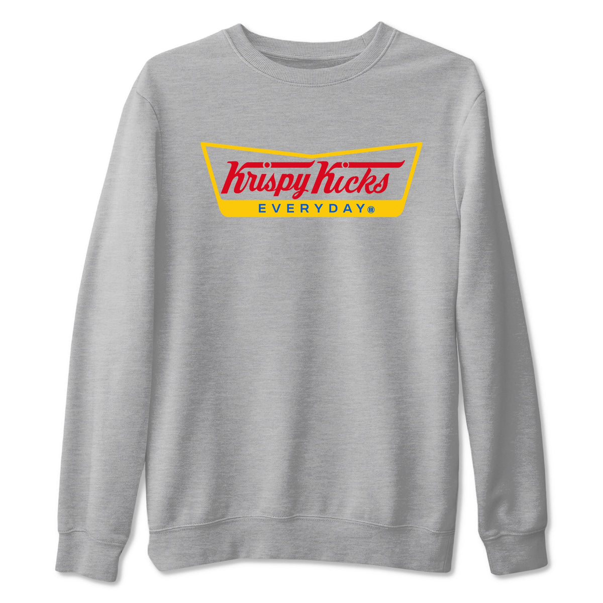 Air Jordan 1 Low x Travis Scott x Canary shirts to match jordans Krispy Kicks sneaker match tees Travis Scott Canary Drip Gear Zone unisex cotton Heather Grey 2 crew neck shirts