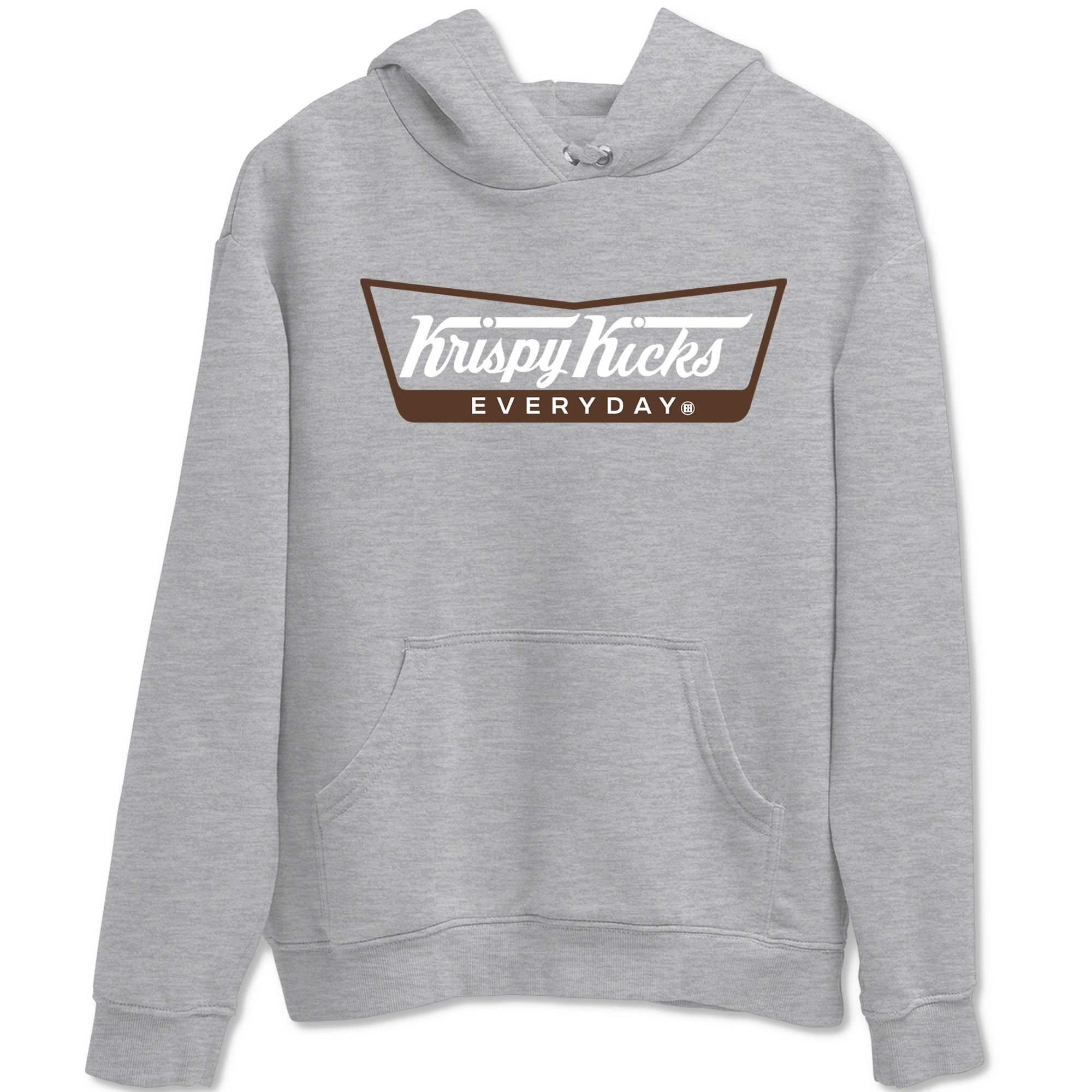 12s Baroque Brown shirts to match jordans Krispy Kicks sneaker match tees Air Jordan 12 Baroque Brown match shoes to clothes Drip Gear Zone unisex cotton Heather Grey 2 shirts