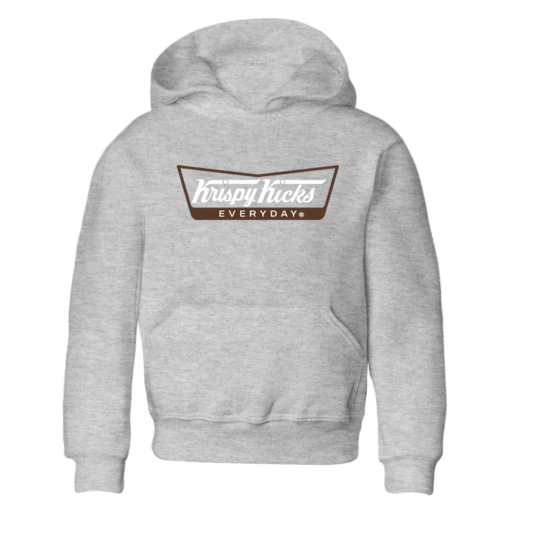 12s Baroque Brown shirts to match jordans Krispy Kicks sneaker match tees Air Jordan 12 Baroque Brown match shoes to clothes Drip Gear Zone Youth Baby Heather Grey 2 tee