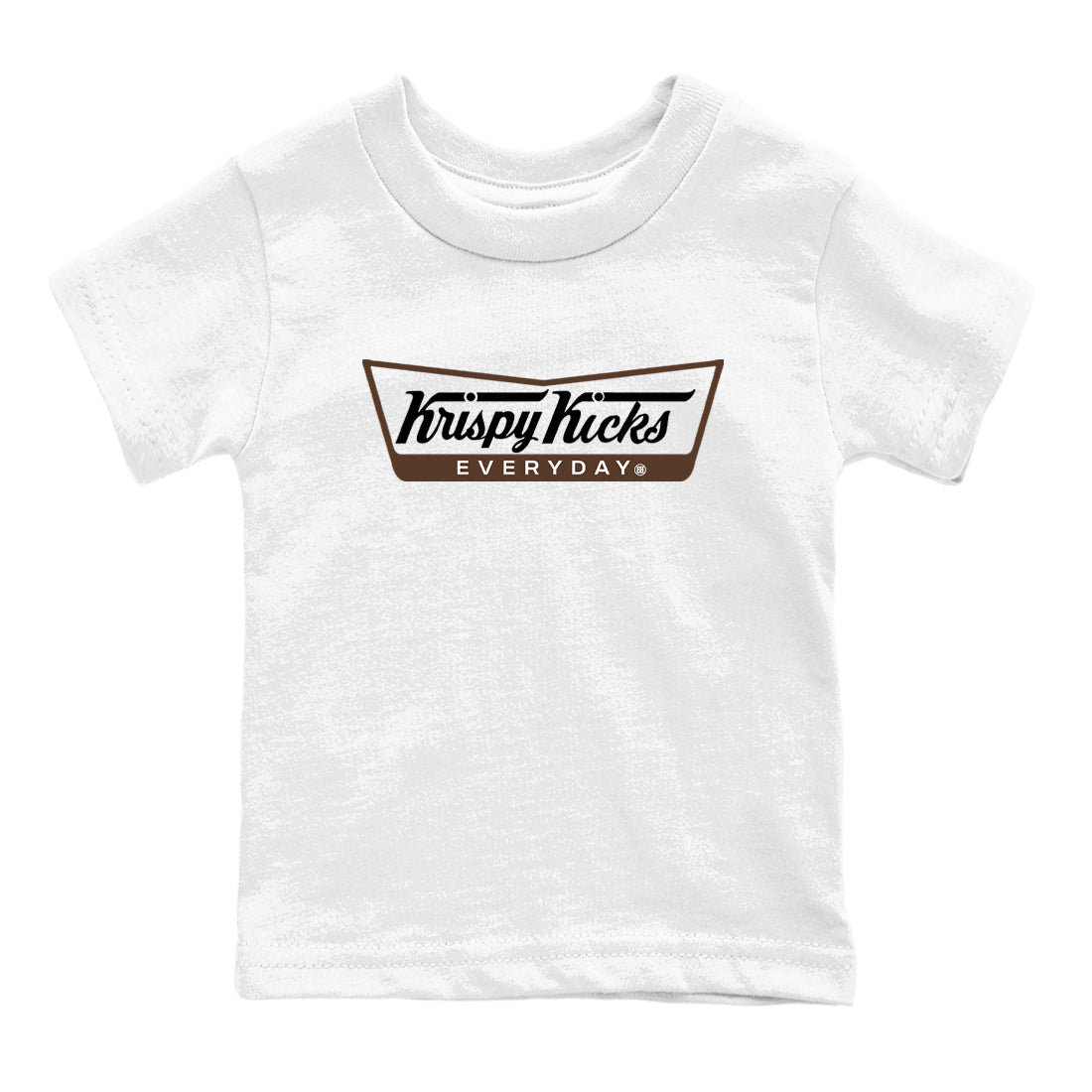 12s Baroque Brown shirts to match jordans Krispy Kicks sneaker match tees Air Jordan 12 Baroque Brown match shoes to clothes Drip Gear Zone Youth Baby White 2 tee