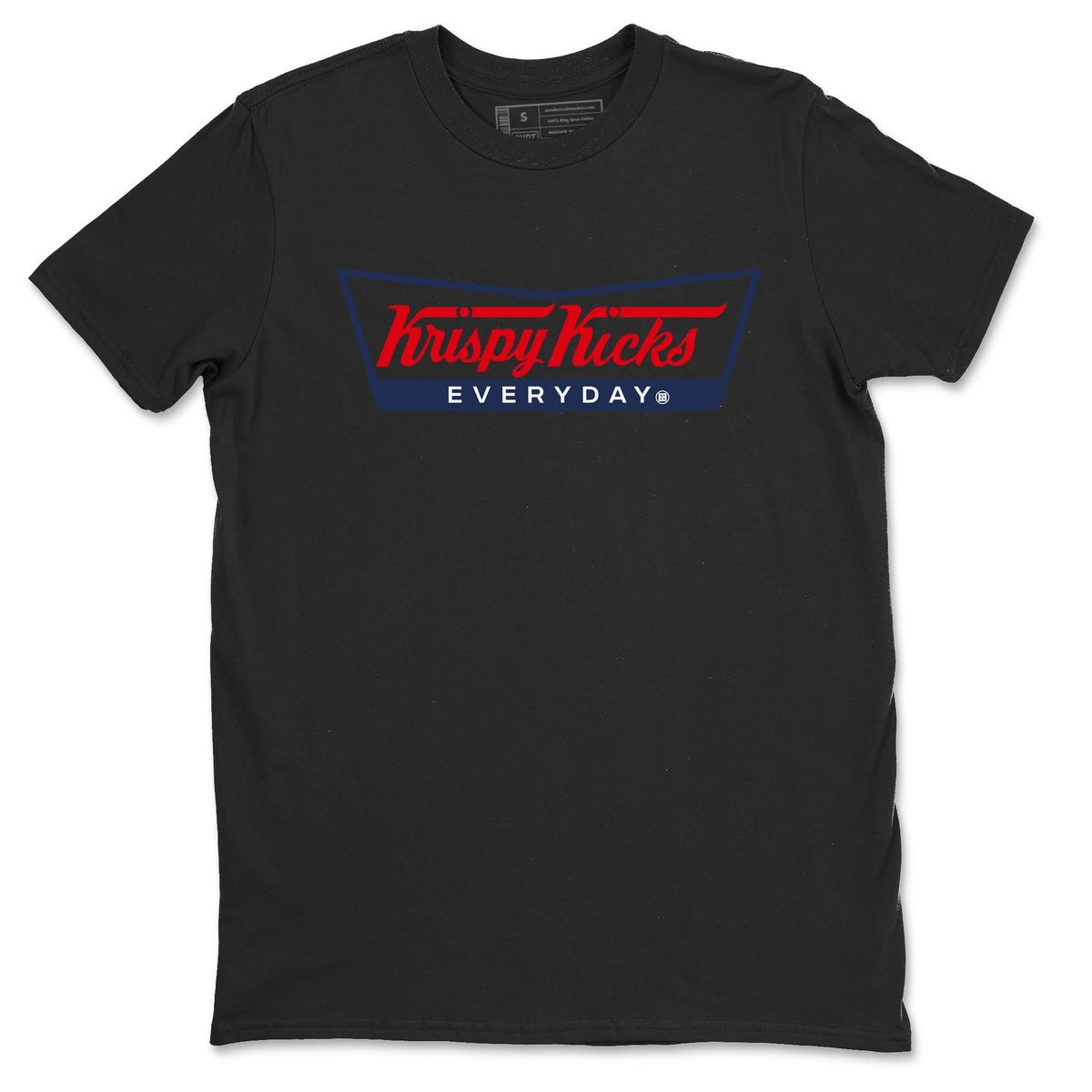 6s Olympic shirts to match jordans Krispy Kicks sneaker match tees Air Jordan 6 Olympic Drip Gear Zone streetwear brand Black 2 unisex cotton tee