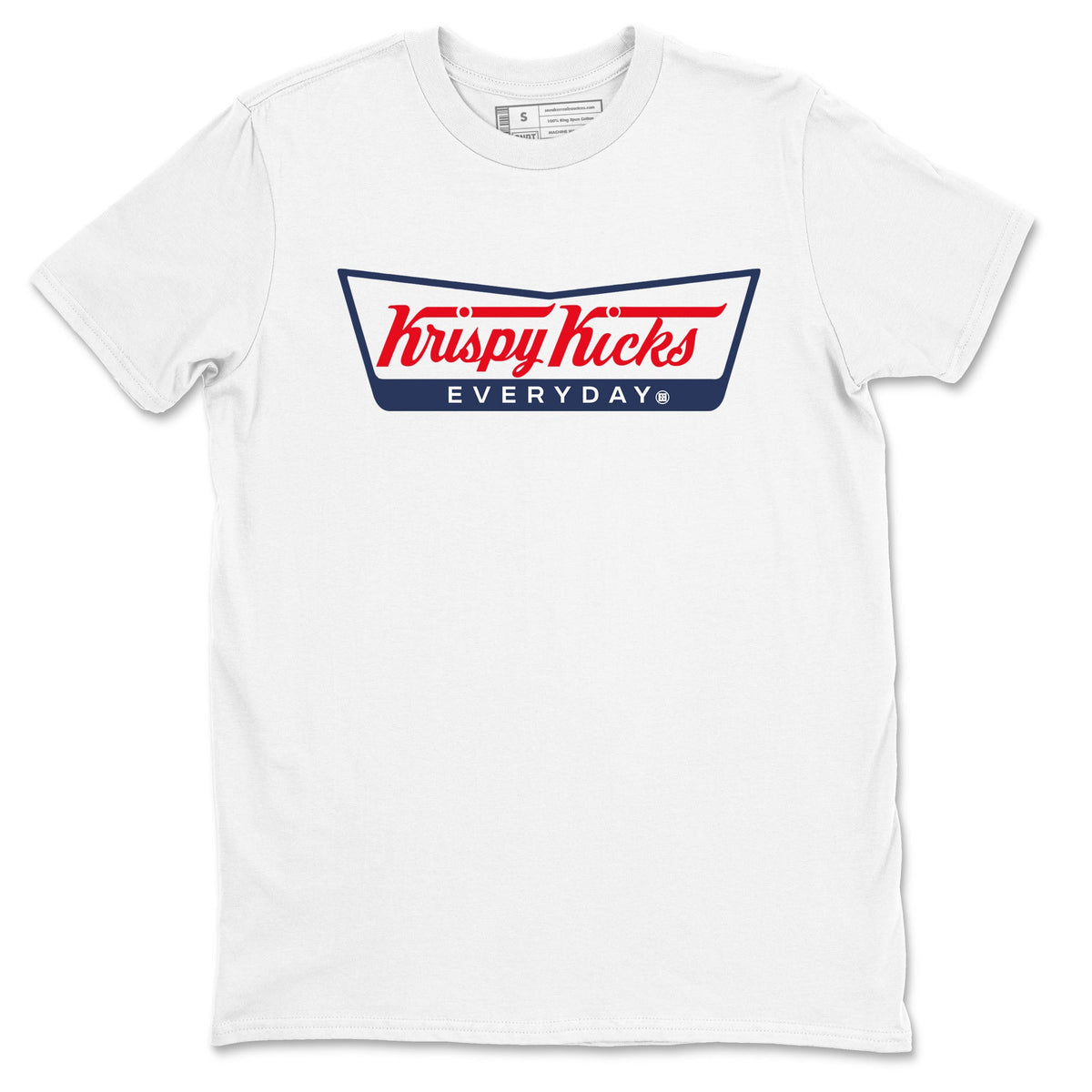 6s Olympic shirts to match jordans Krispy Kicks sneaker match tees Air Jordan 6 Olympic Drip Gear Zone streetwear brand White 2 unisex cotton tee
