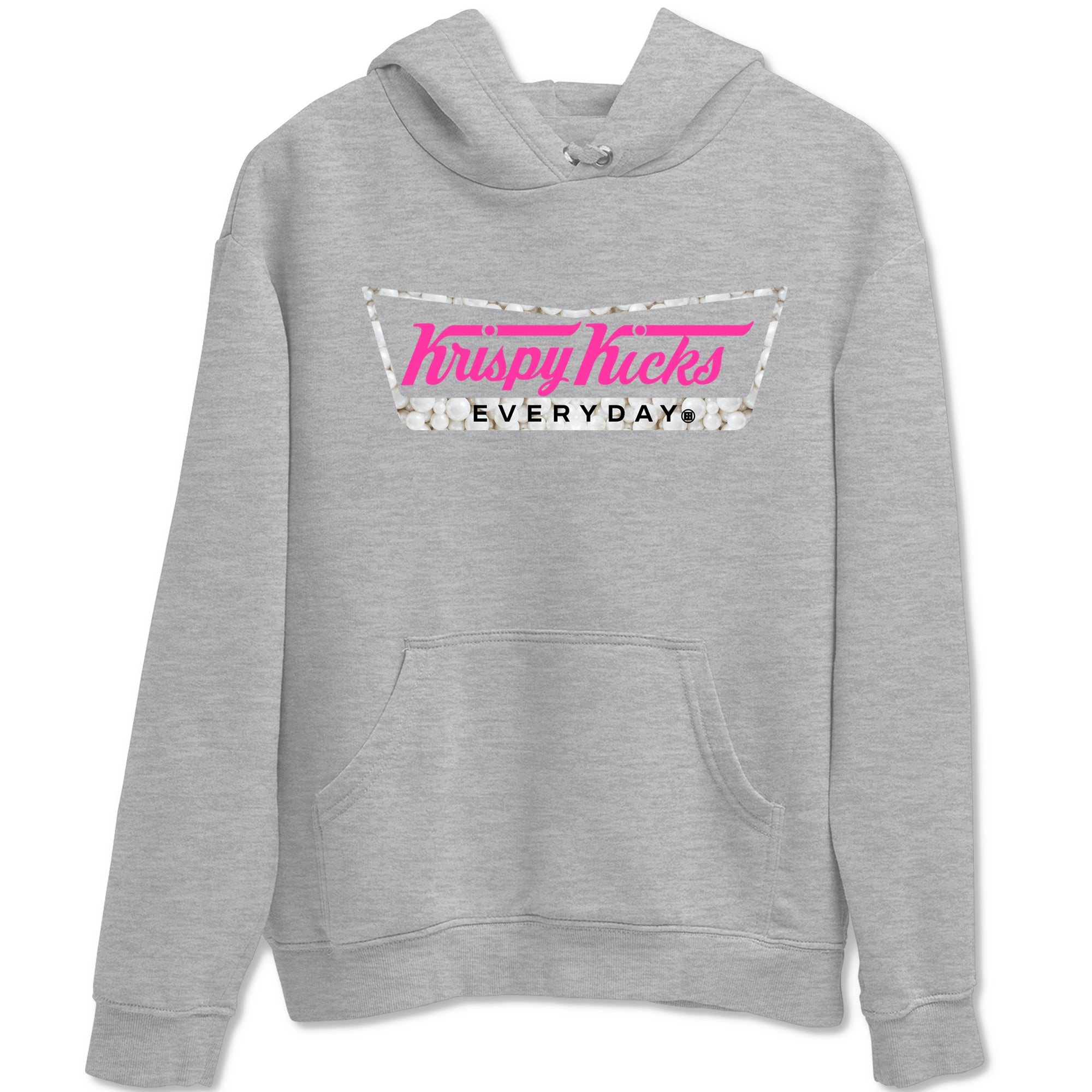 Nike KD 4 Retro Aunt Pearl shirts to match jordans Krispy Kicks sneaker match tees Nike KD 4 Aunt Pearl match shoes to clothes Drip Gear Zone unisex cotton Heather Grey 2 shirts