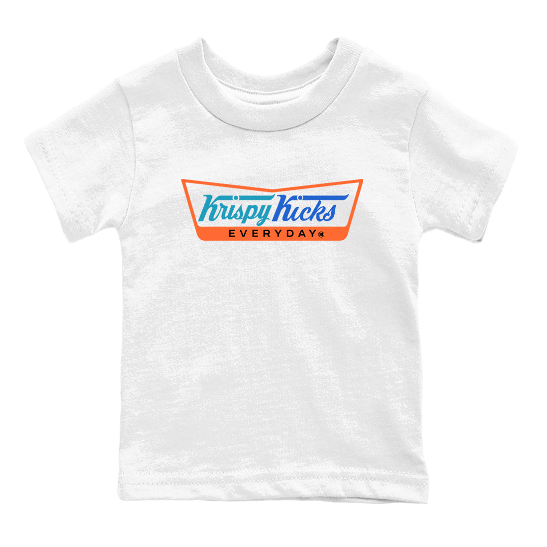 Yeezy 700 Bright Blue shirts to match jordans Krispy Kicks sneaker match tees Yeezy 700 Bright Blue match shoes to clothes Drip Gear Zone Youth Baby White 2 tee