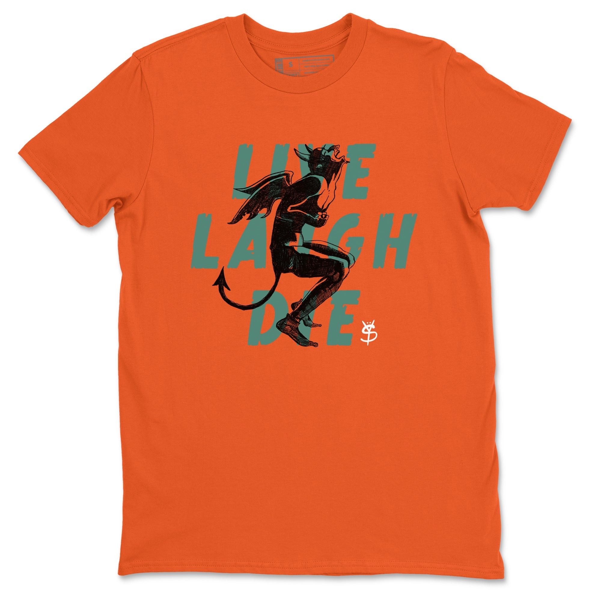 Dunk Low Ceramic shirts to match jordans Laughing Devil sneaker match tees Dunk Ceramic match shoes to clothes Drip Gear Zone unisex cotton Orange 2 shirts