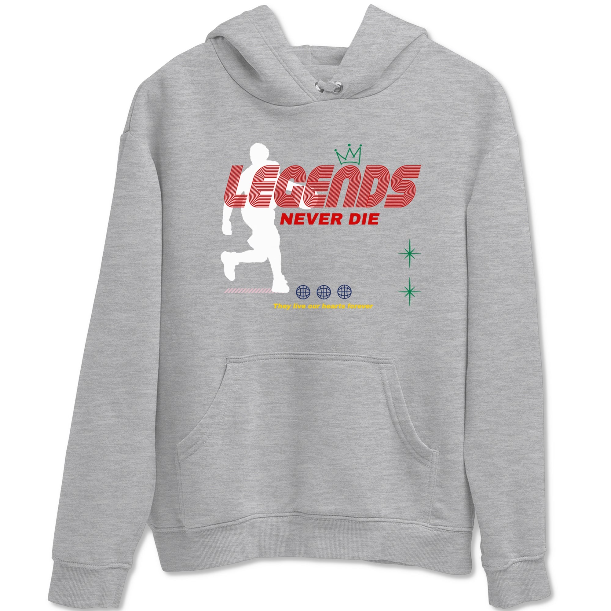 AF 3 Nigo shirtsto match jordans Legends Never Die sneaker match tees Air Force 3 Low x Nigo Blue Void and Tour Yellow match shoes to clothes Drip Gear Zone unisex cotton Heather Grey 2 shirts