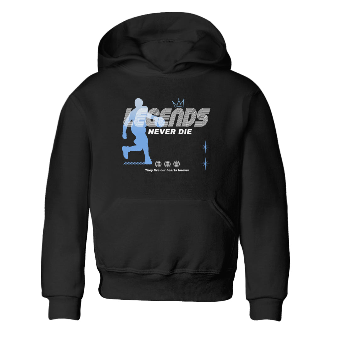 11s Legend Blue shirts to match jordans Legends Never Die sneaker match tees Air Jordan 11 Legend Blue match shoes to clothes Drip Gear Zone Youth Baby Black 2 tee