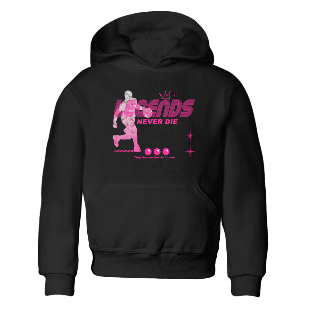 Nike KD 4 Retro Aunt Pearl shirts to match jordans Legends Never Die sneaker match tees Nike KD 4 Aunt Pearl match shoes to clothes Drip Gear Zone Youth Baby Black 2 tee