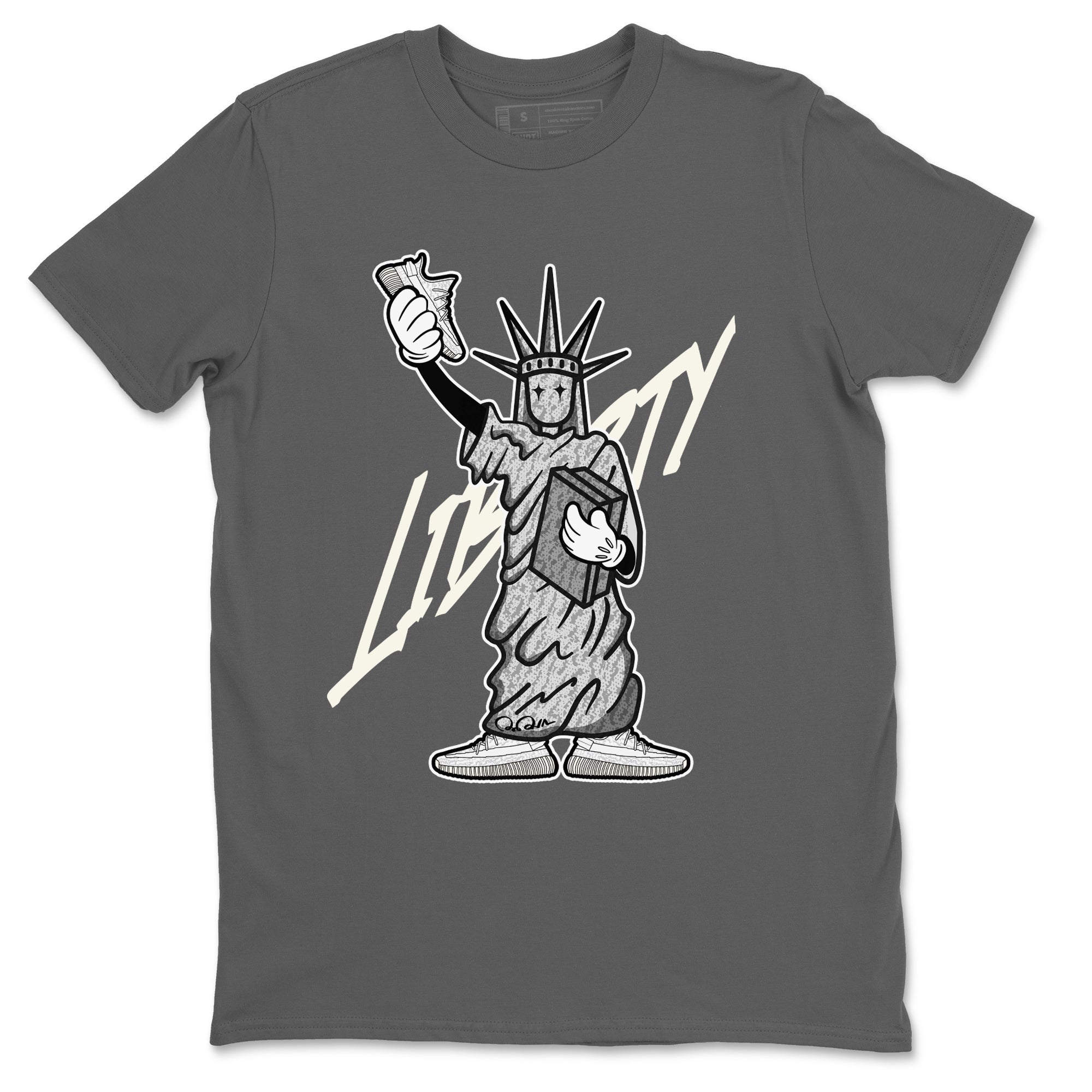 Yeezy 350 Static shirt to match jordans Liberty Of Staute sneaker tees Adidas Yeezy 350 Static Drip Gear Zone Unisex Cool Grey 2 T-Shirt