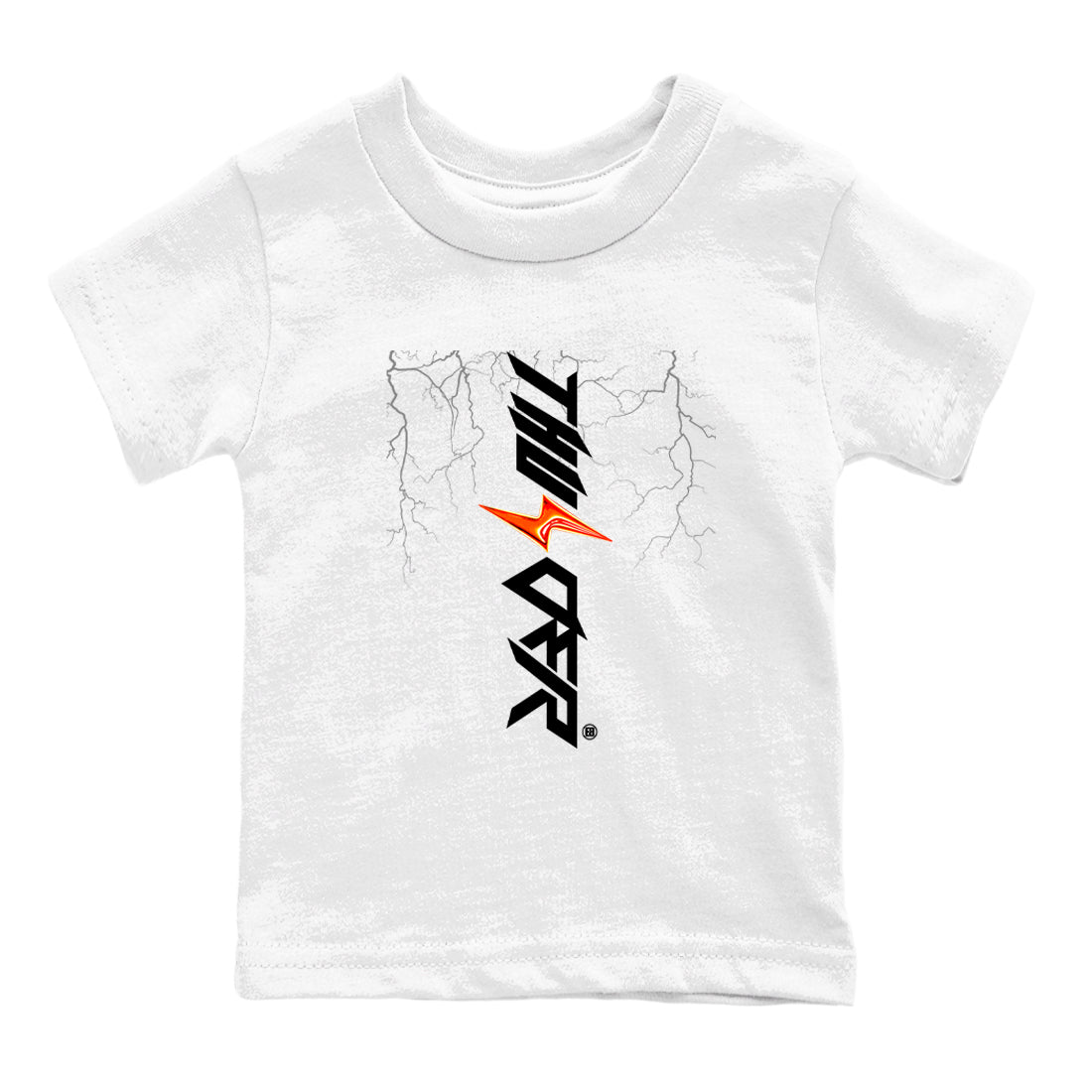 Foams One Jin shirts to match jordans Lightning Thunder sneaker match tees Air Foamposite One Jin match shoes to clothes Drip Gear Zone Youth Baby White 2 tee