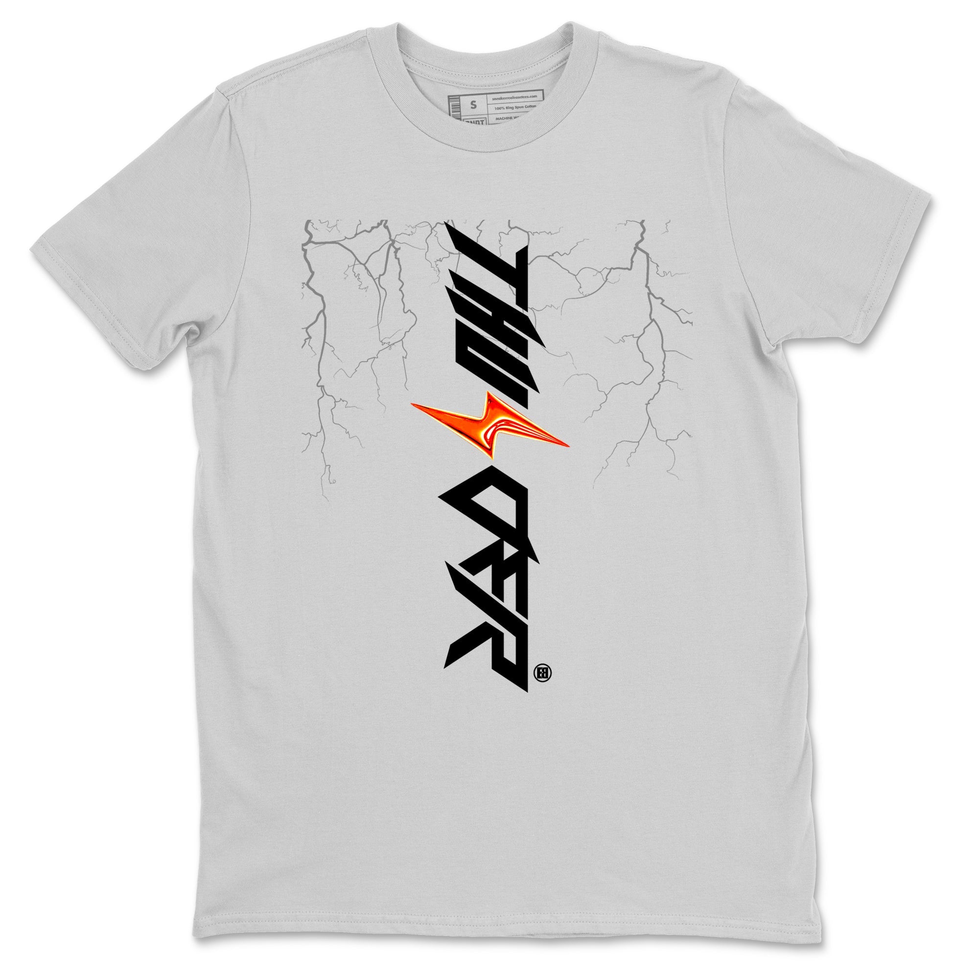 Foams One Jin shirts to match jordans Lightning Thunder sneaker match tees Air Foamposite One Jin match shoes to clothes Drip Gear Zone unisex cotton Silver 2 shirts