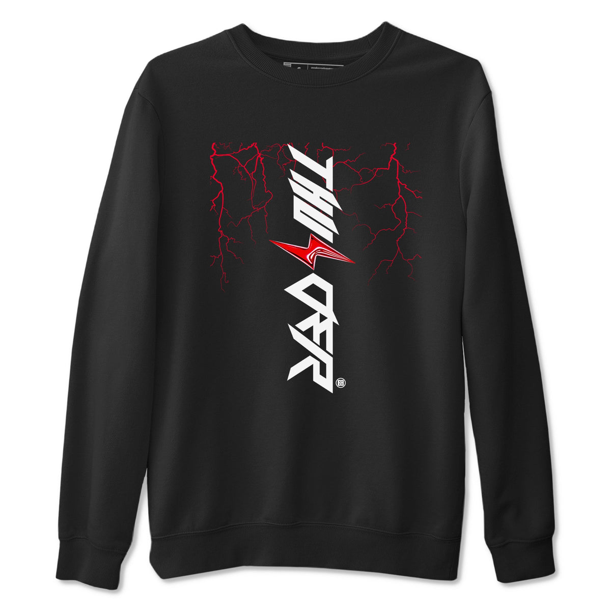 4s Red Thunder shirts to match jordans Lightning Thunder sneaker match tees Air Jordan 4 Red Thunder Drip Gear Zone streetwear brand Black 2 unisex cotton tee