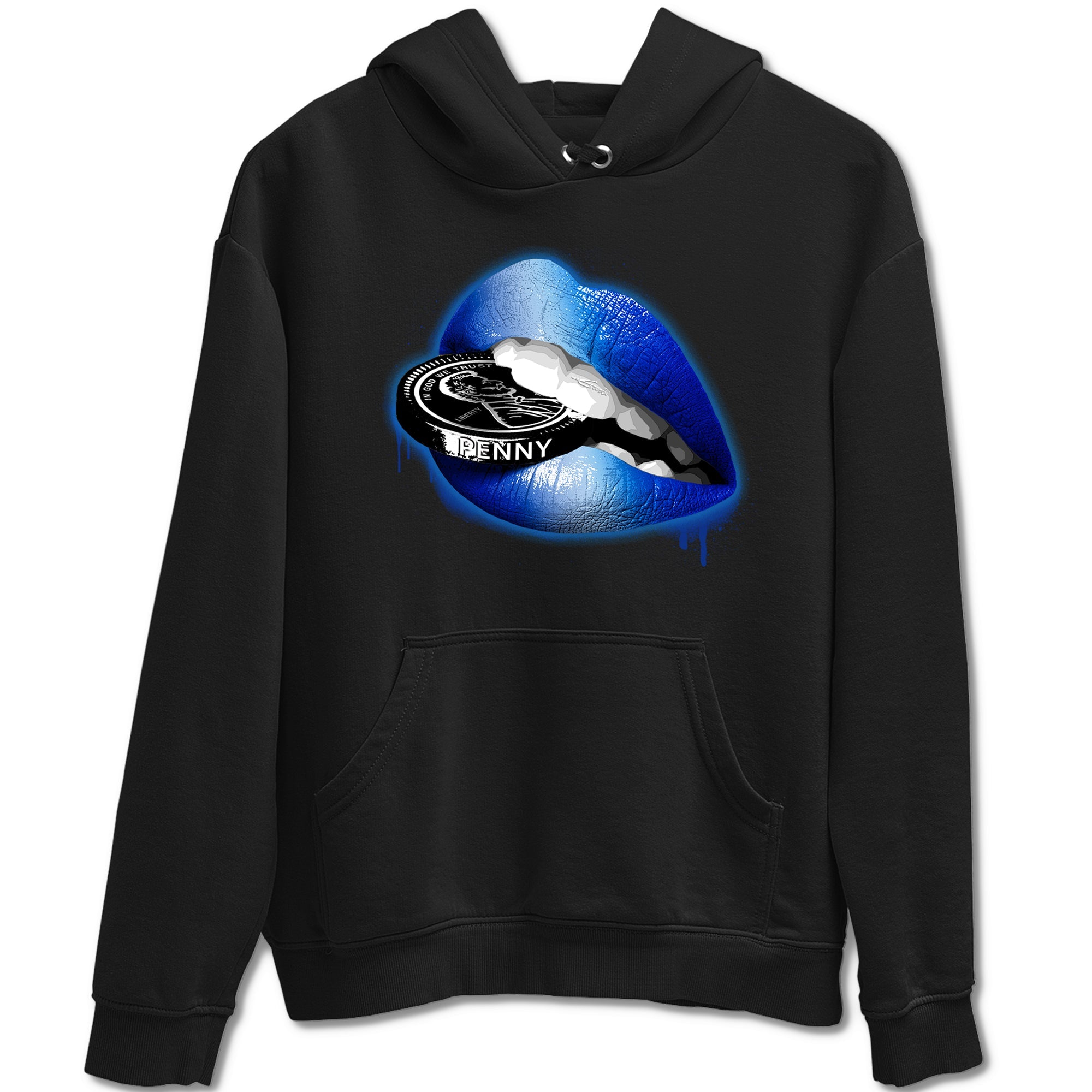 Foams One Royal shirts to match jordans Lips Coin sneaker match tees Air Foamposite One Royal match shoes to clothes Drip Gear Zone unisex cotton Black 2 shirts