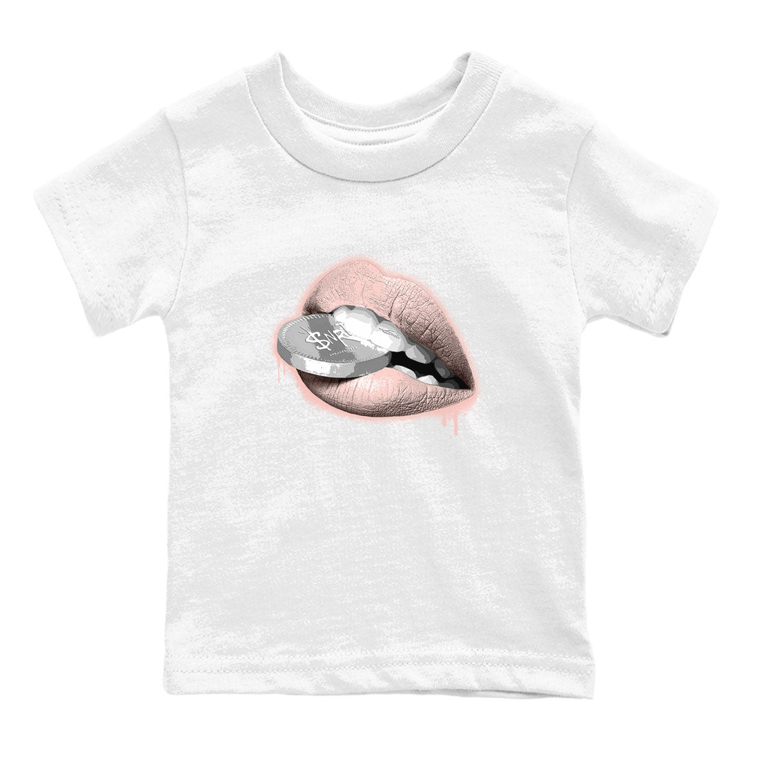 11s Legend Pink shirts to match jordans Lips Coin sneaker match tees Air Jordan 11 Legend Pink Drip Gear Zone streetwear brand Baby and Youth White 2 cotton tee