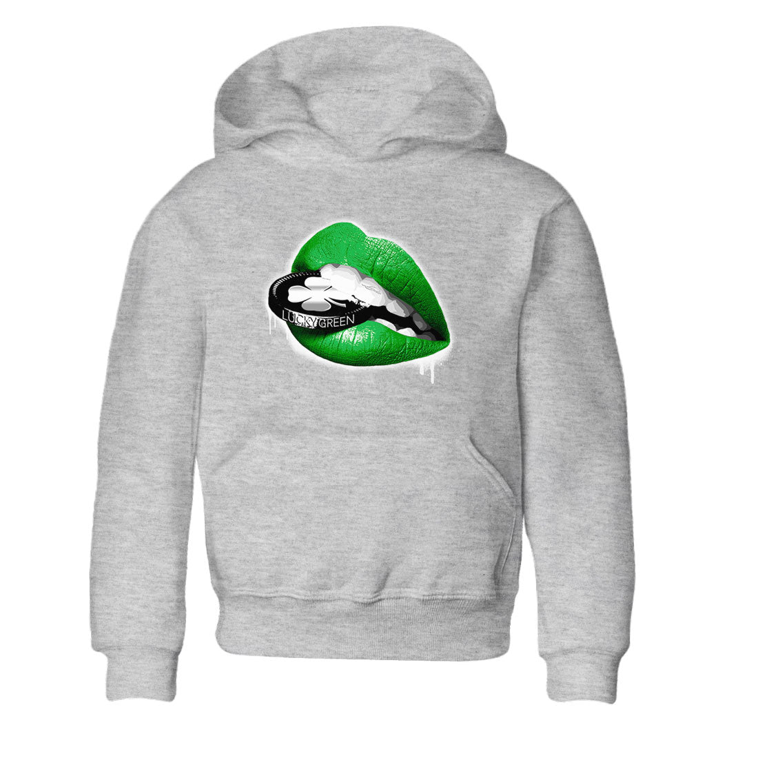 AJ5 Retro Lucky Green shirt to match jordans Lips Coin sneaker tees Air Jordan 5 Retro Lucky Green Drip Gear Zone Casual Crew Neck T-Shirt Baby Toddler Heather Grey 2 T-Shirt