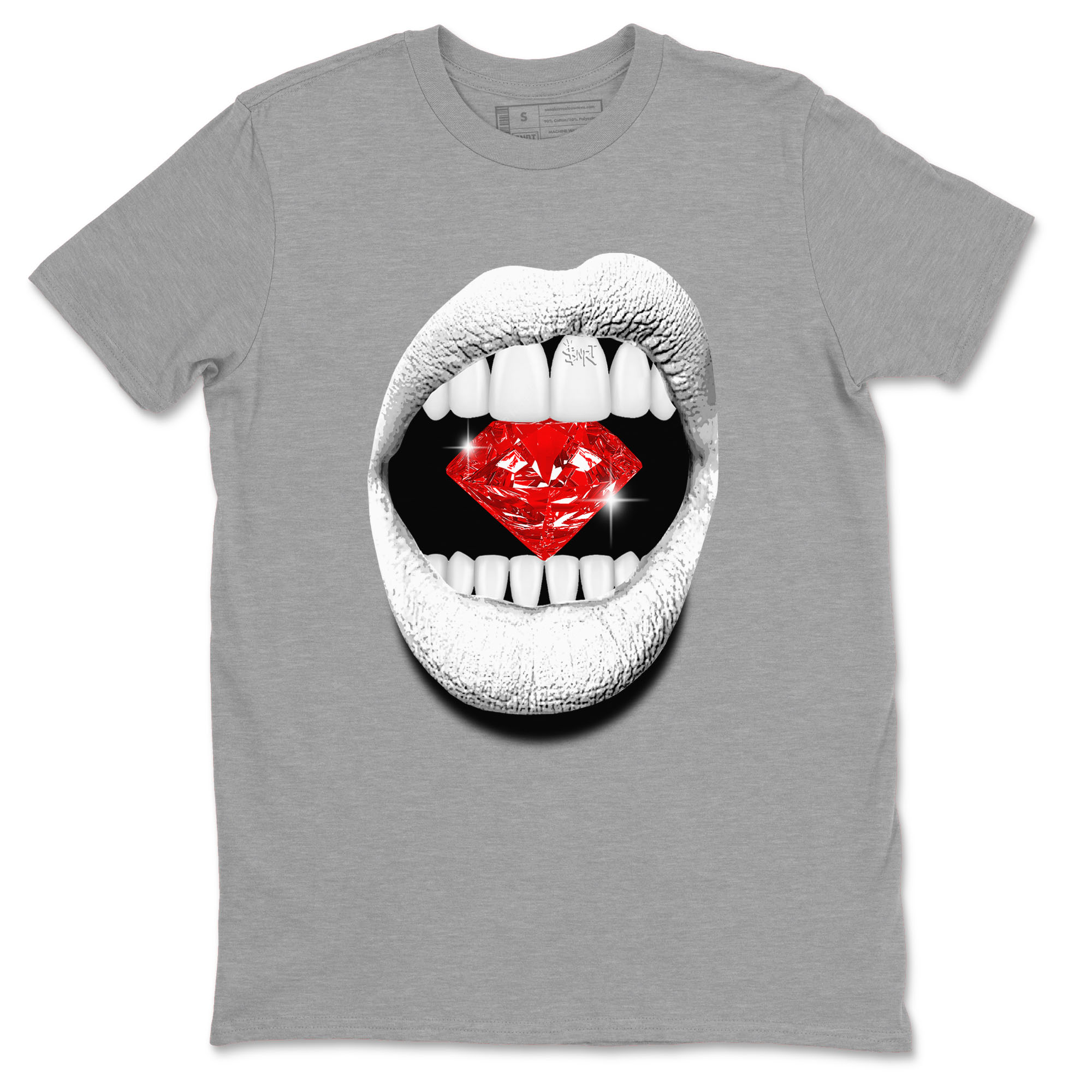 Air Jordan 12 Retro Taxi Flip shirts to match jordans Lips Diamond sneaker match tees 12s Red Taxi Drip Gear Zone unisex cotton Heather Grey 2 crew neck shirt