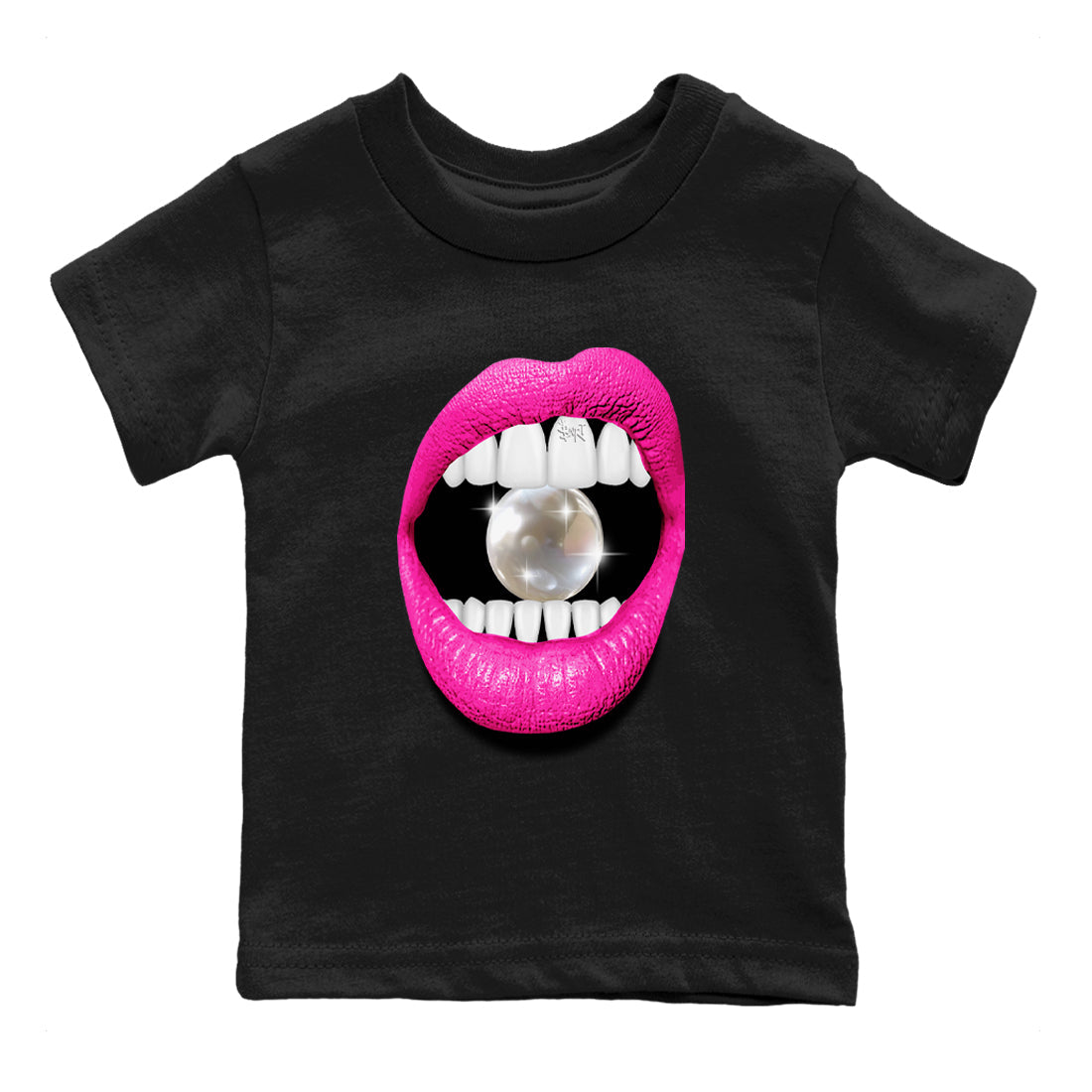 Nike KD 4 Retro Aunt Pearl shirts to match jordans Lips Diamond sneaker match tees Nike KD 4 Aunt Pearl match shoes to clothes Drip Gear Zone Youth Baby Black 2 tee