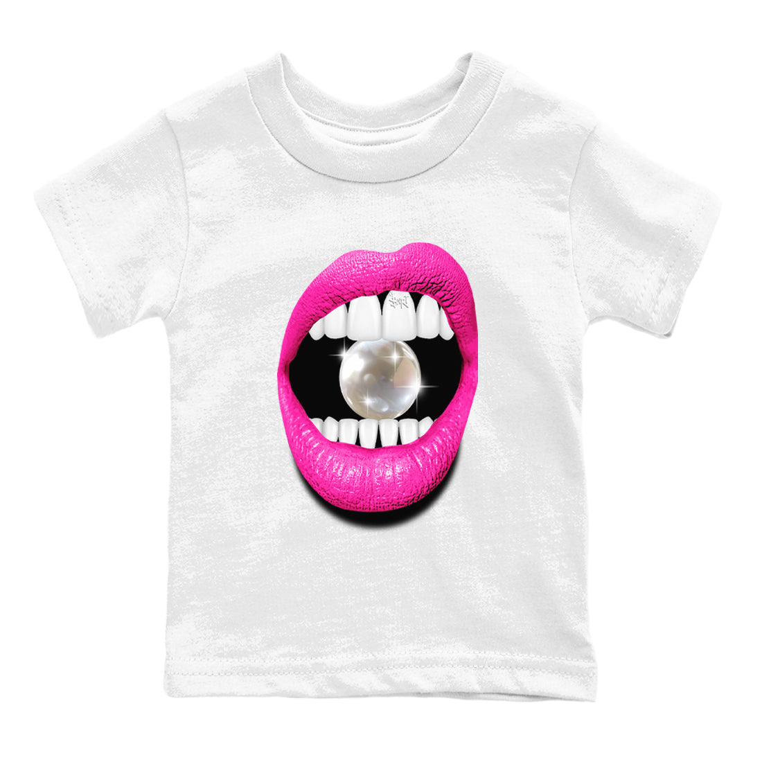 Nike KD 4 Retro Aunt Pearl shirts to match jordans Lips Diamond sneaker match tees Nike KD 4 Aunt Pearl match shoes to clothes Drip Gear Zone Youth Baby White 2 tee
