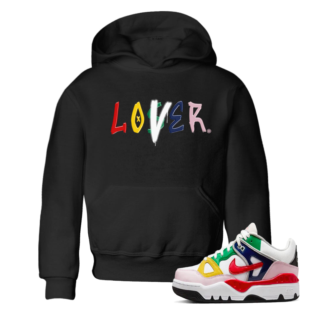 AF 3 Nigo shirtsto match jordans Loser Lover sneaker match tees Air Force 3 Low x Nigo Blue Void and Tour Yellow match shoes to clothes Drip Gear Zone Youth Baby Black 1 tee