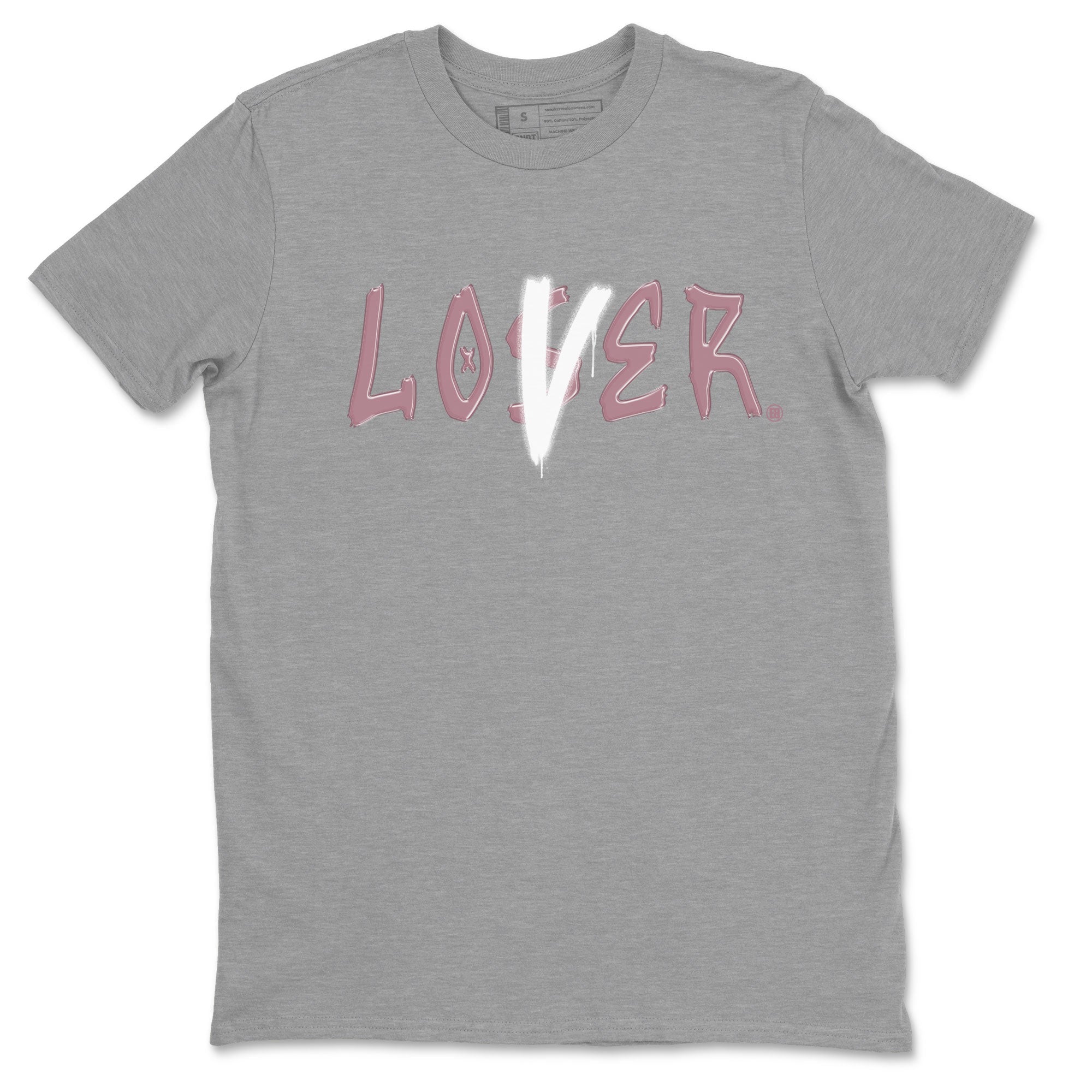 Air Jordan 1 Mauve shirt to match jordans Loser Lover sneaker tees 1s High OG Mauve Drip Gear Zone Unisex Streetwear Clothing Heather Grey 2 T-Shirt