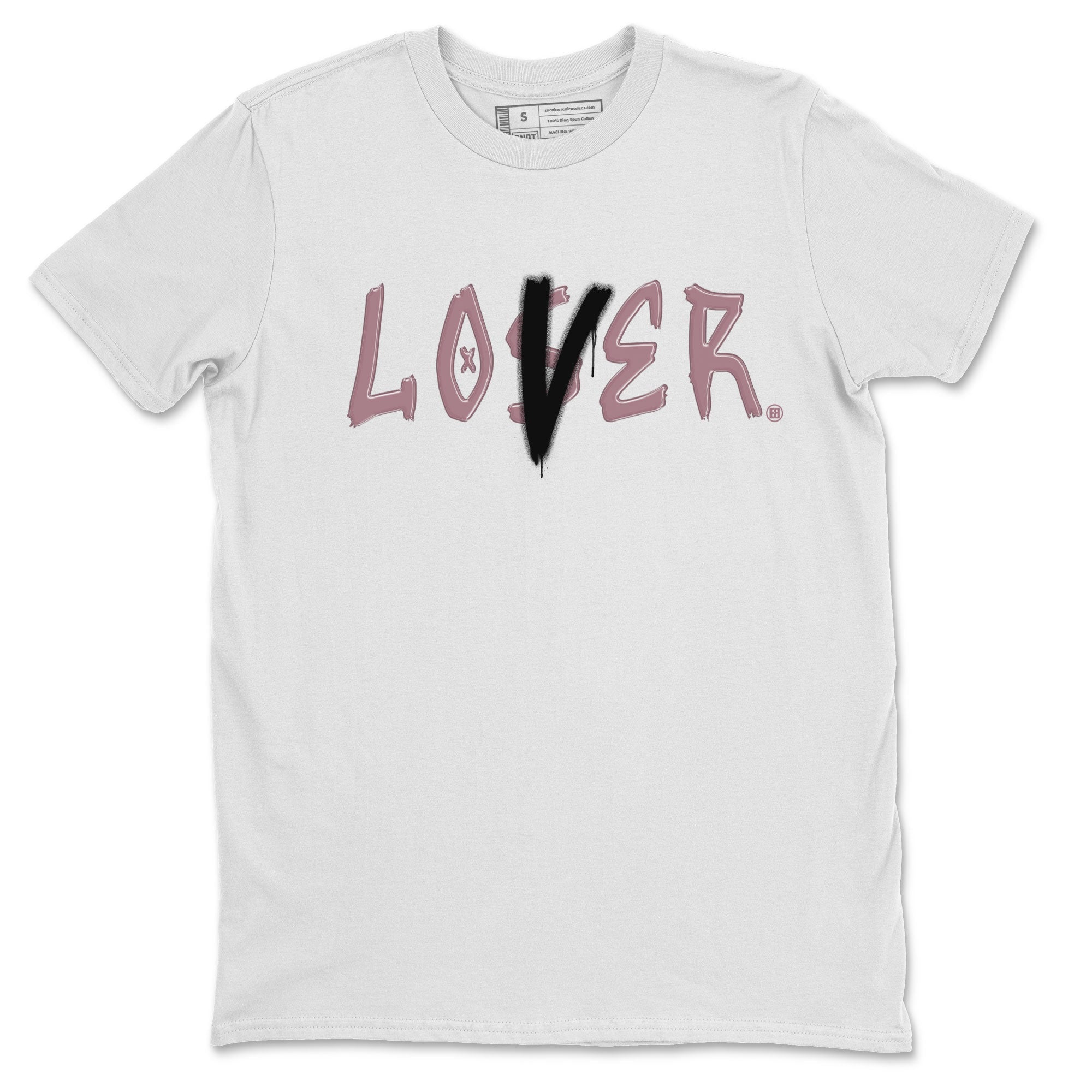 Air Jordan 1 Mauve shirt to match jordans Loser Lover sneaker tees 1s High OG Mauve Drip Gear Zone Unisex Streetwear Clothing White 2 T-Shirt