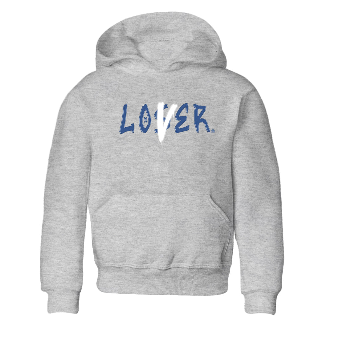 Air Jordan 11 Low Diffused Blue shirts to match jordans Loser Lover sneaker match tees 11s Diffused Blue Drip Gear Zone Youth Baby Heather Grey 2 crew neck shirts