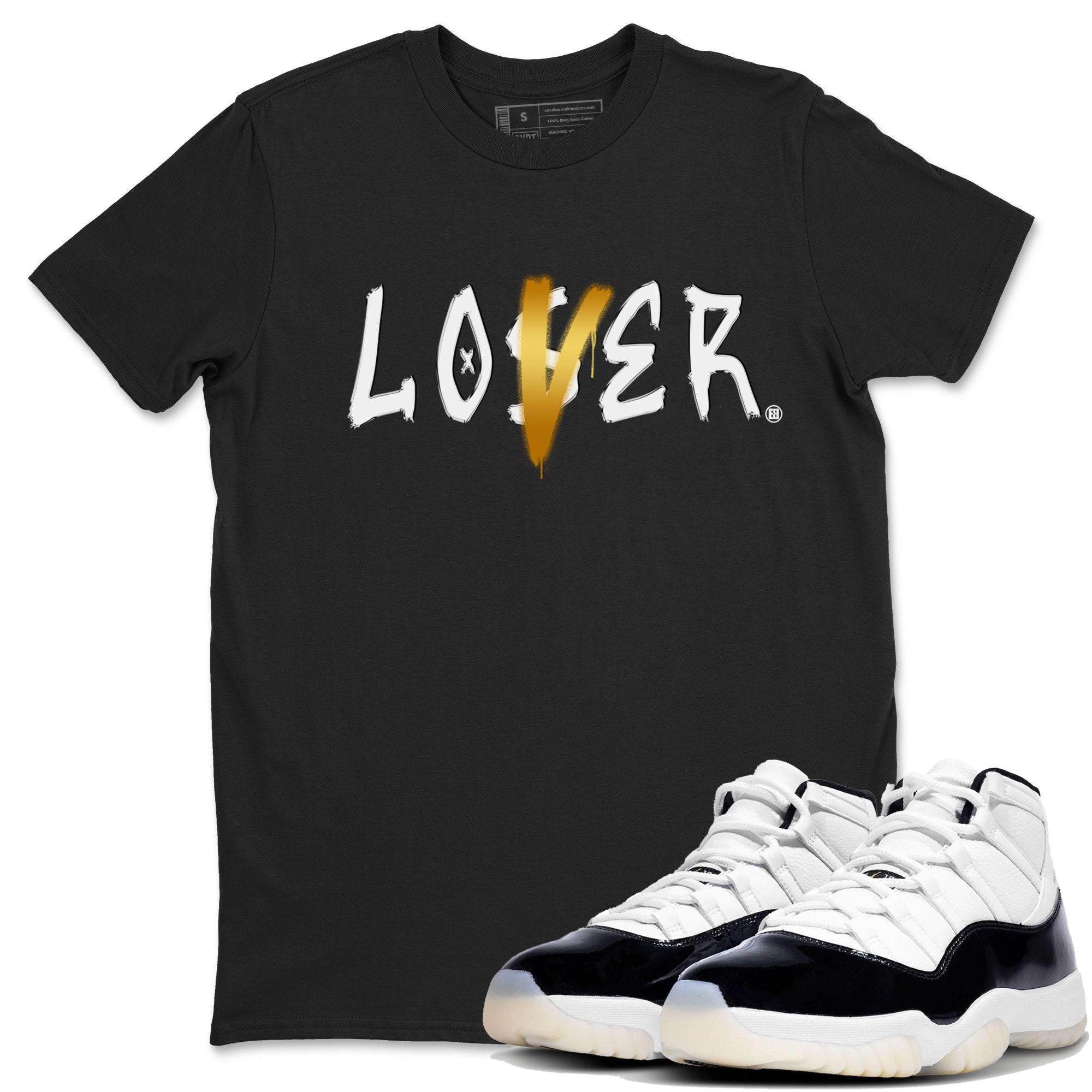 Air Jordan 11 Gratitude shirt to match jordans Loser Lover sneaker tees Jordan 11 Retro Gratitude Drip Gear Zone Unisex Streetwear Clothing Black 1 T-Shirt