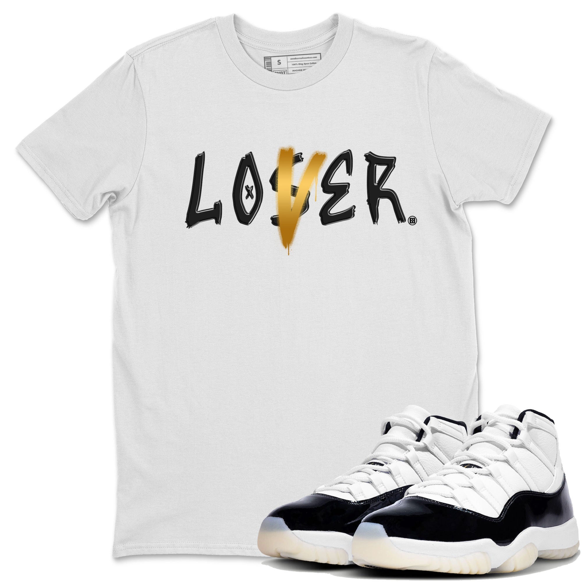 Air Jordan 11 Gratitude shirt to match jordans Loser Lover sneaker tees Jordan 11 Retro Gratitude Drip Gear Zone Unisex Streetwear Clothing White 1 T-Shirt
