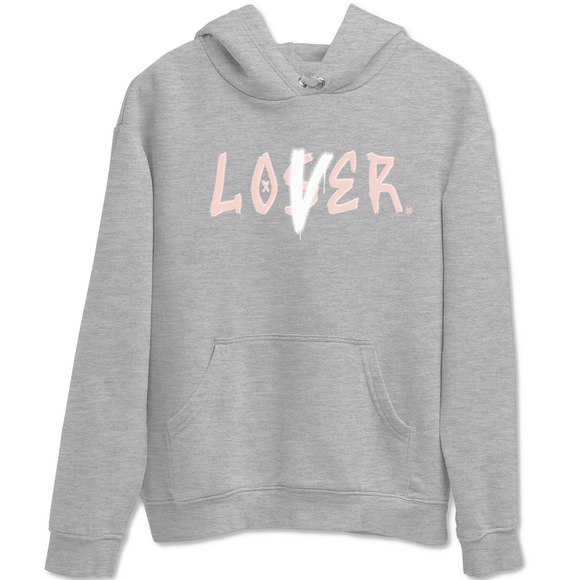 Air Jordan 11 Low Legend Pink shirts to match jordans Loser Lover sneaker match tees 11s Legend Pink Drip Gear Zone streetwear brand Heather Grey 2 unisex cotton tee