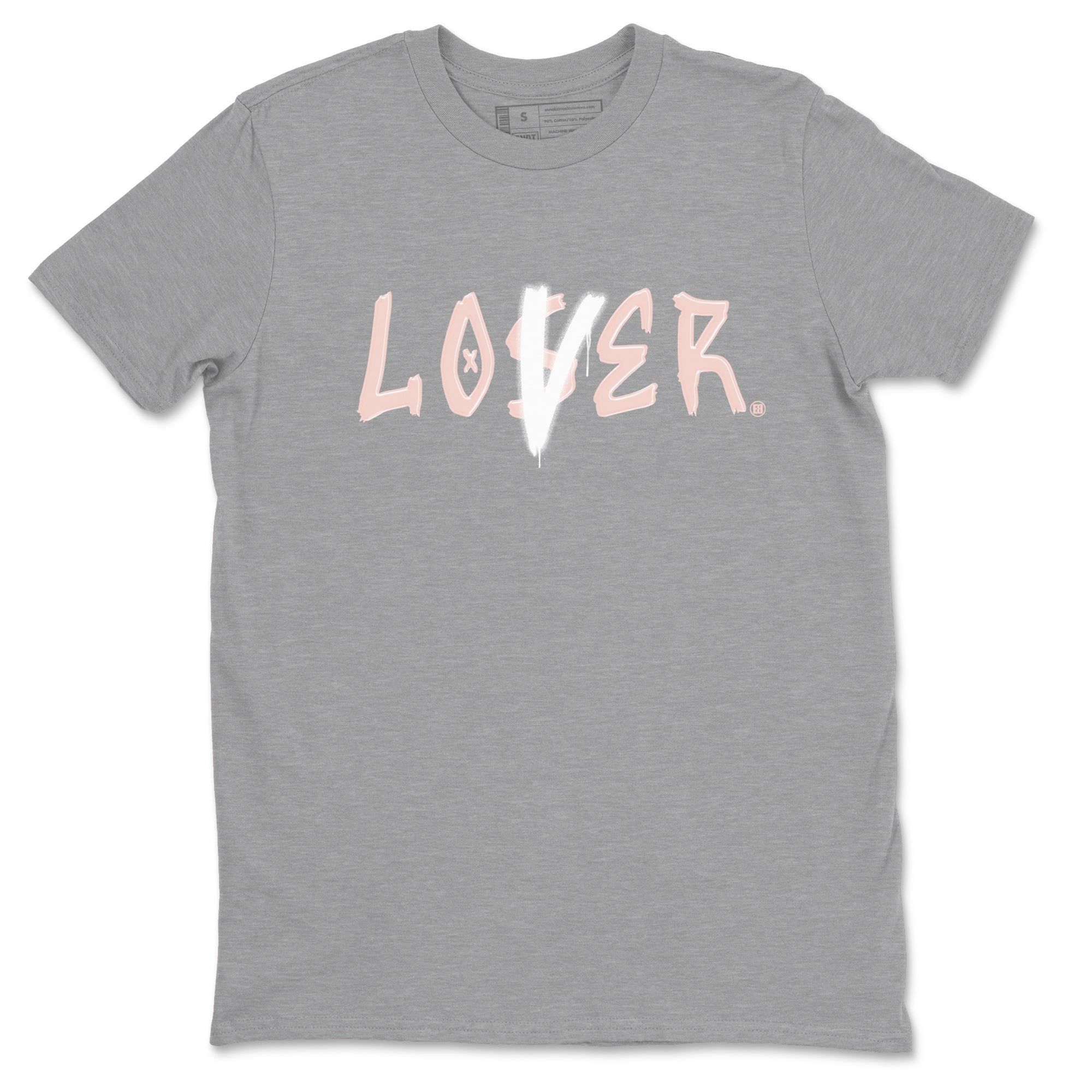 Air Jordan 11 Low Legend Pink shirts to match jordans Loser Lover sneaker match tees 11s Legend Pink Drip Gear Zone streetwear brand Heather Grey 2 unisex cotton tee