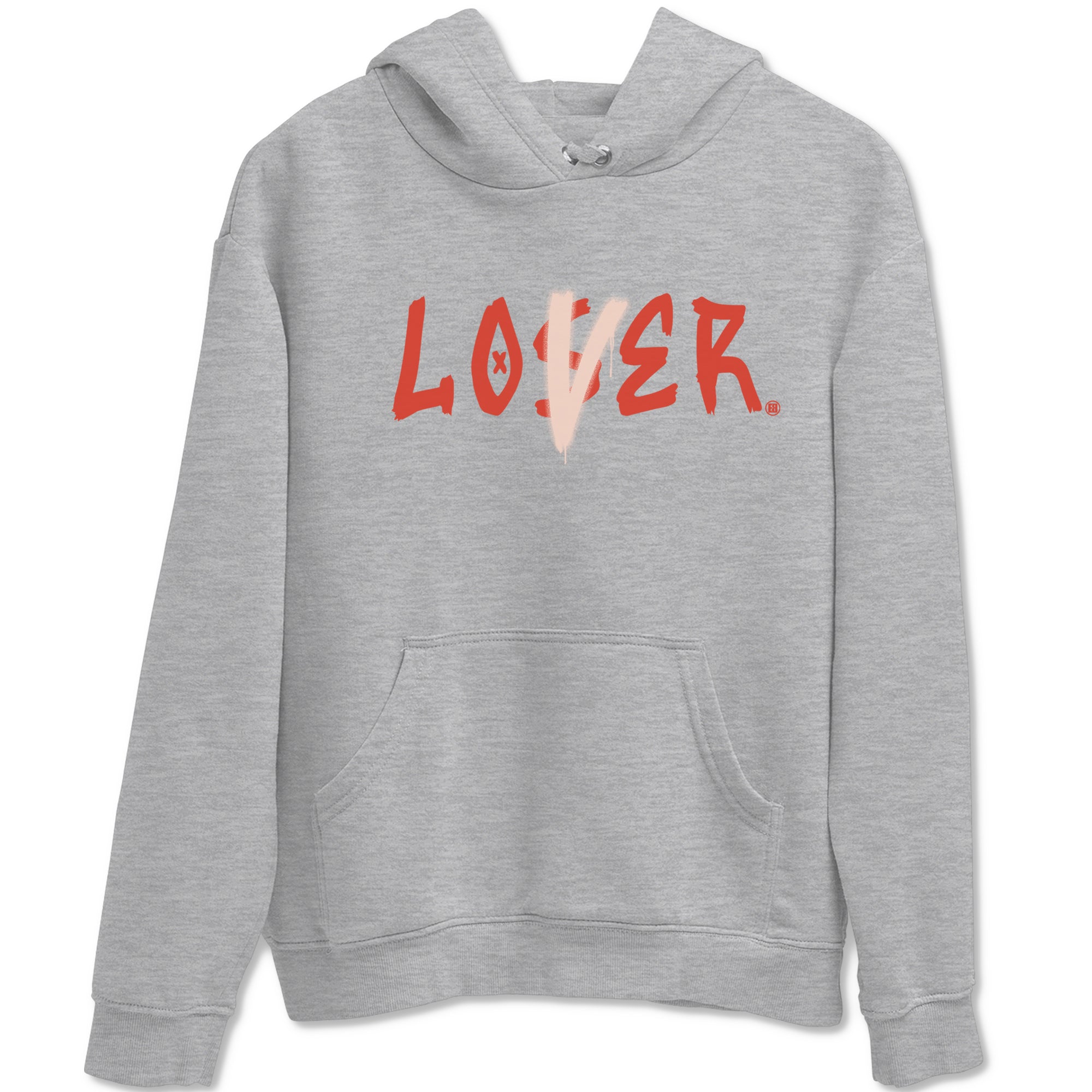 13s Dune Red shirts to match jordans Loser Lover sneaker match tees Air Jordan 13 Dune Red Drip Gear Zone streetwear brand Heather Grey 2 unisex cotton tee