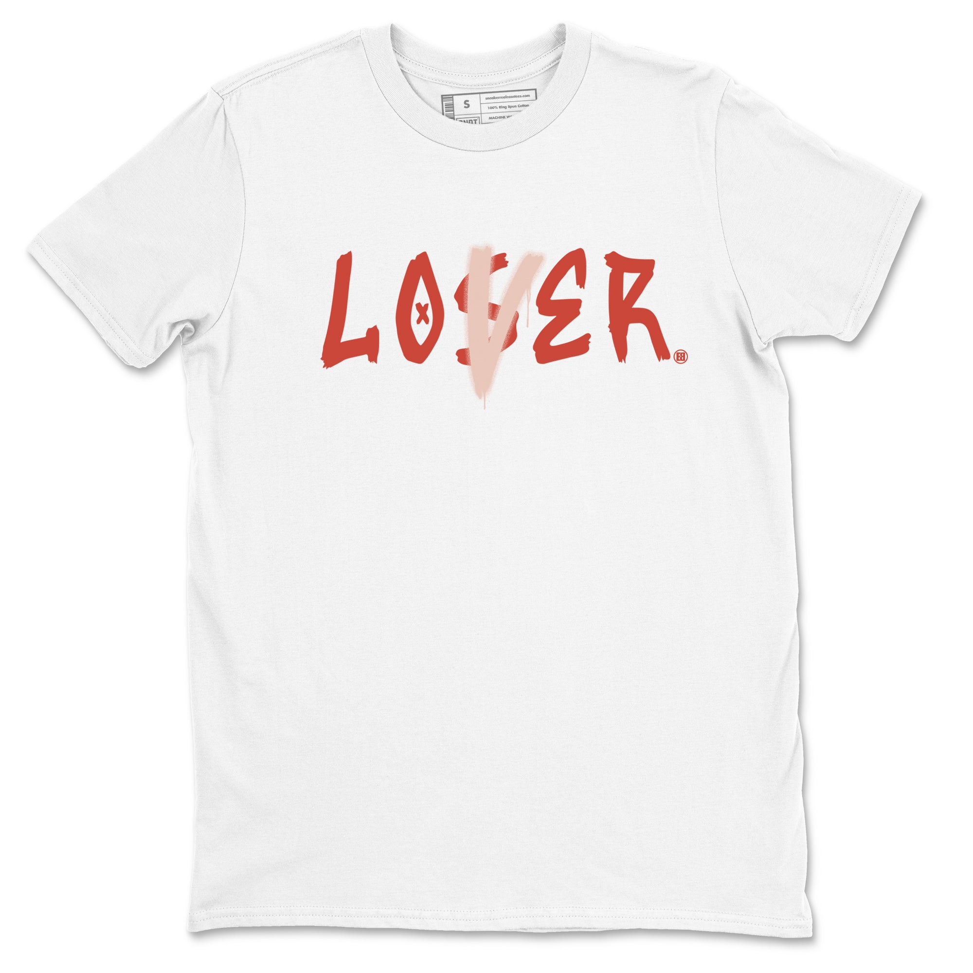 13s Dune Red shirts to match jordans Loser Lover sneaker match tees Air Jordan 13 Dune Red Drip Gear Zone streetwear brand White 2 unisex cotton tee