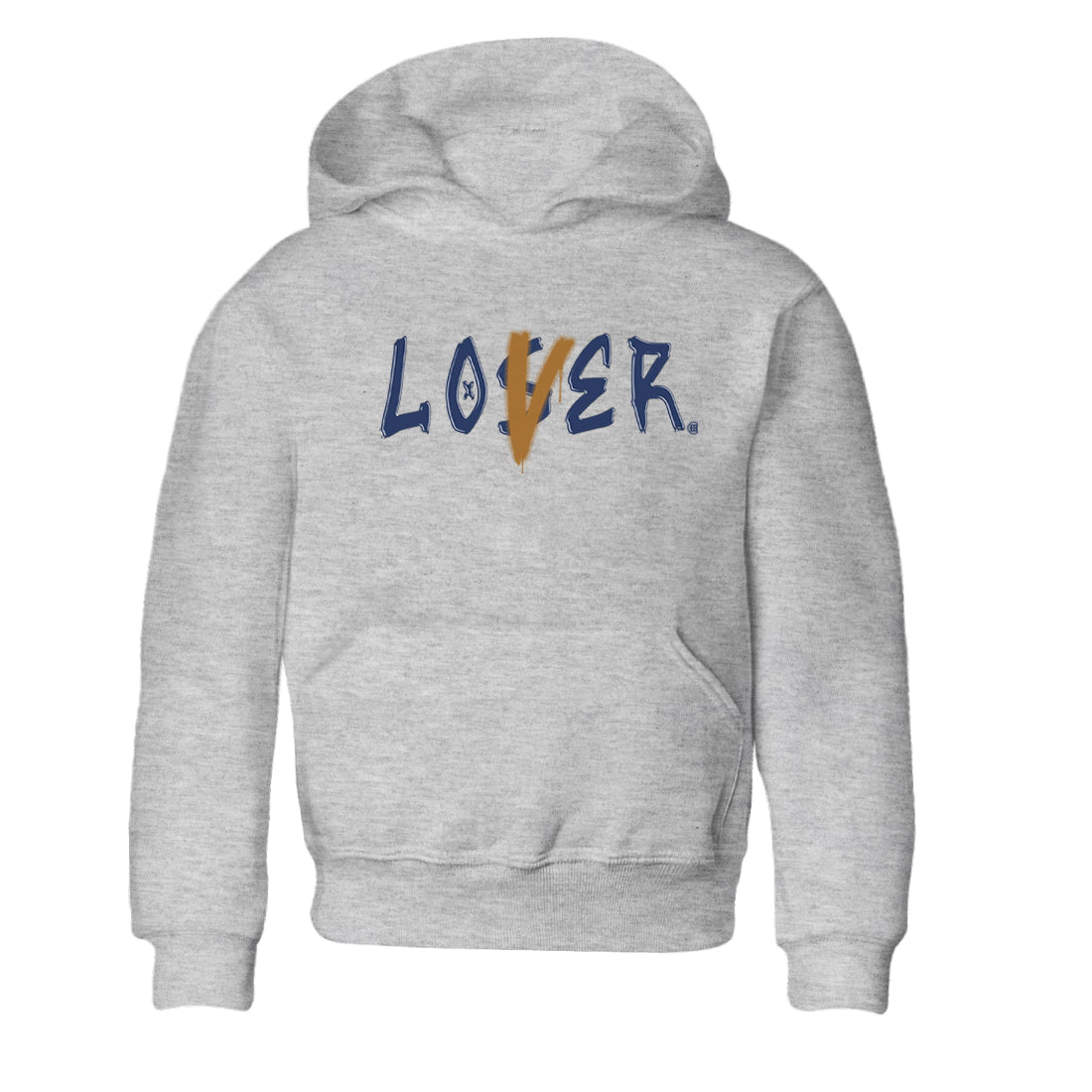 Air Jordan 13 Midnight Navy shirts to match jordans Loser Lover sneaker match tees 13 Midnight Navy Drip Gear Zone Youth Baby Heather Grey 2 crew neck shirts