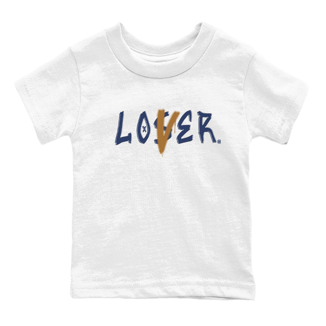 Air Jordan 13 Midnight Navy shirts to match jordans Loser Lover sneaker match tees 13 Midnight Navy Drip Gear Zone Youth Baby White 2 crew neck shirts