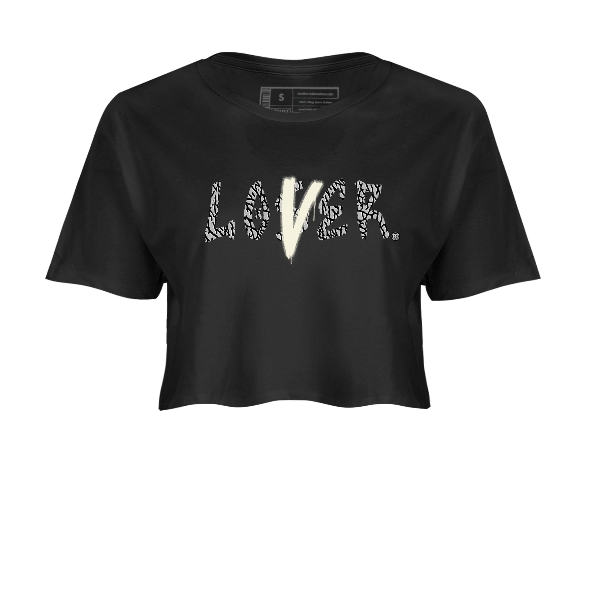 AJ3 Retro Off Noir shirt to match jordans Loser Lover sneaker tees Air Jordan 3 Off Noir Drip Gear Zone Casual Crew Neck T-Shirt Black 2 Crop T-Shirt