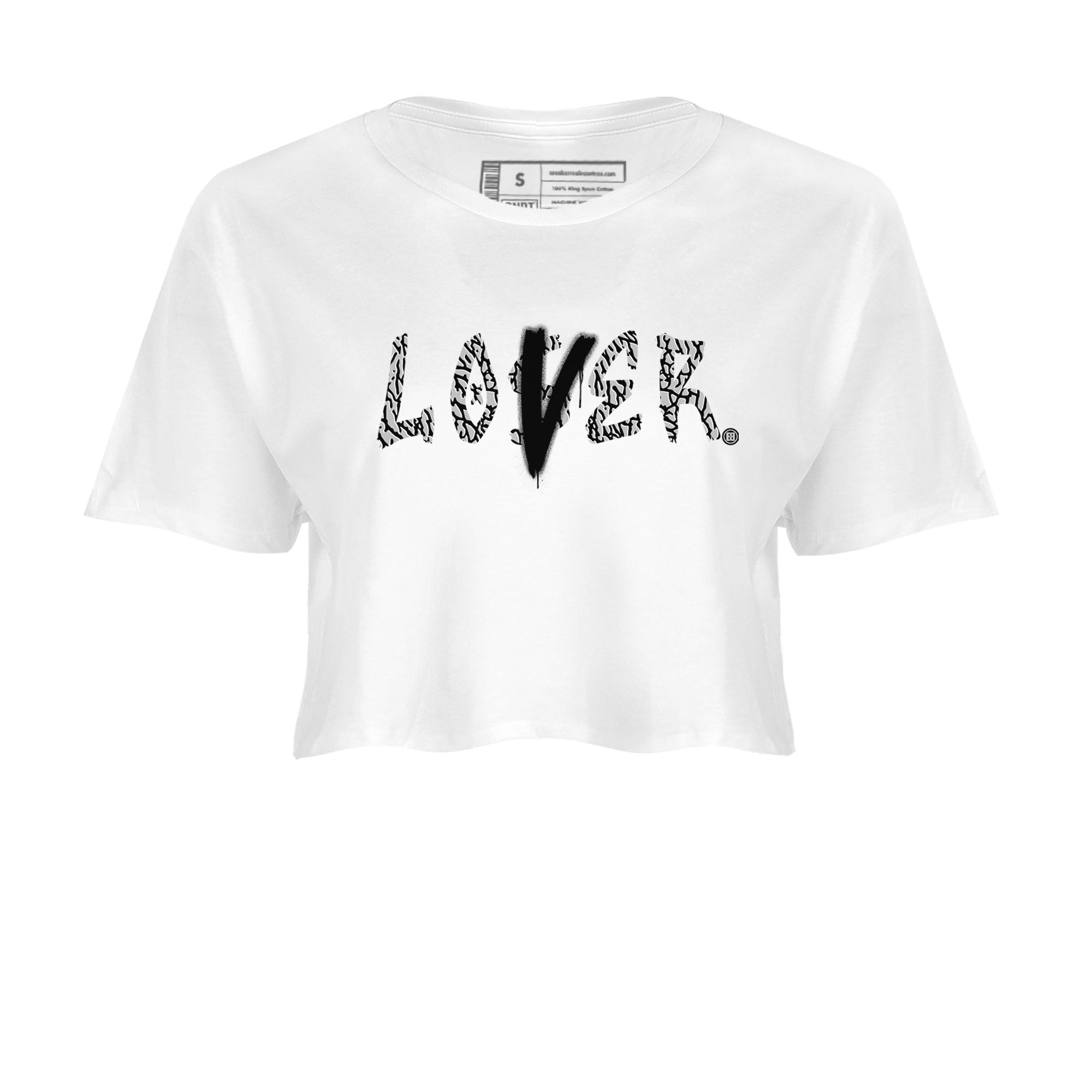 AJ3 Retro Off Noir shirt to match jordans Loser Lover sneaker tees Air Jordan 3 Off Noir Drip Gear Zone Casual Crew Neck T-Shirt White 2 Crop T-Shirt