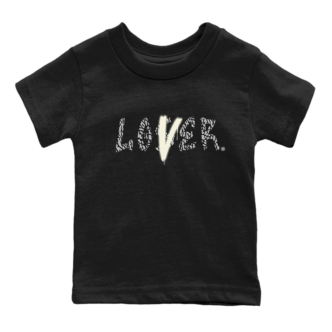 AJ3 Retro Off Noir shirt to match jordans Loser Lover sneaker tees Air Jordan 3 Off Noir Drip Gear Zone Casual Crew Neck T-Shirt Baby Toddler Black 2 T-Shirt