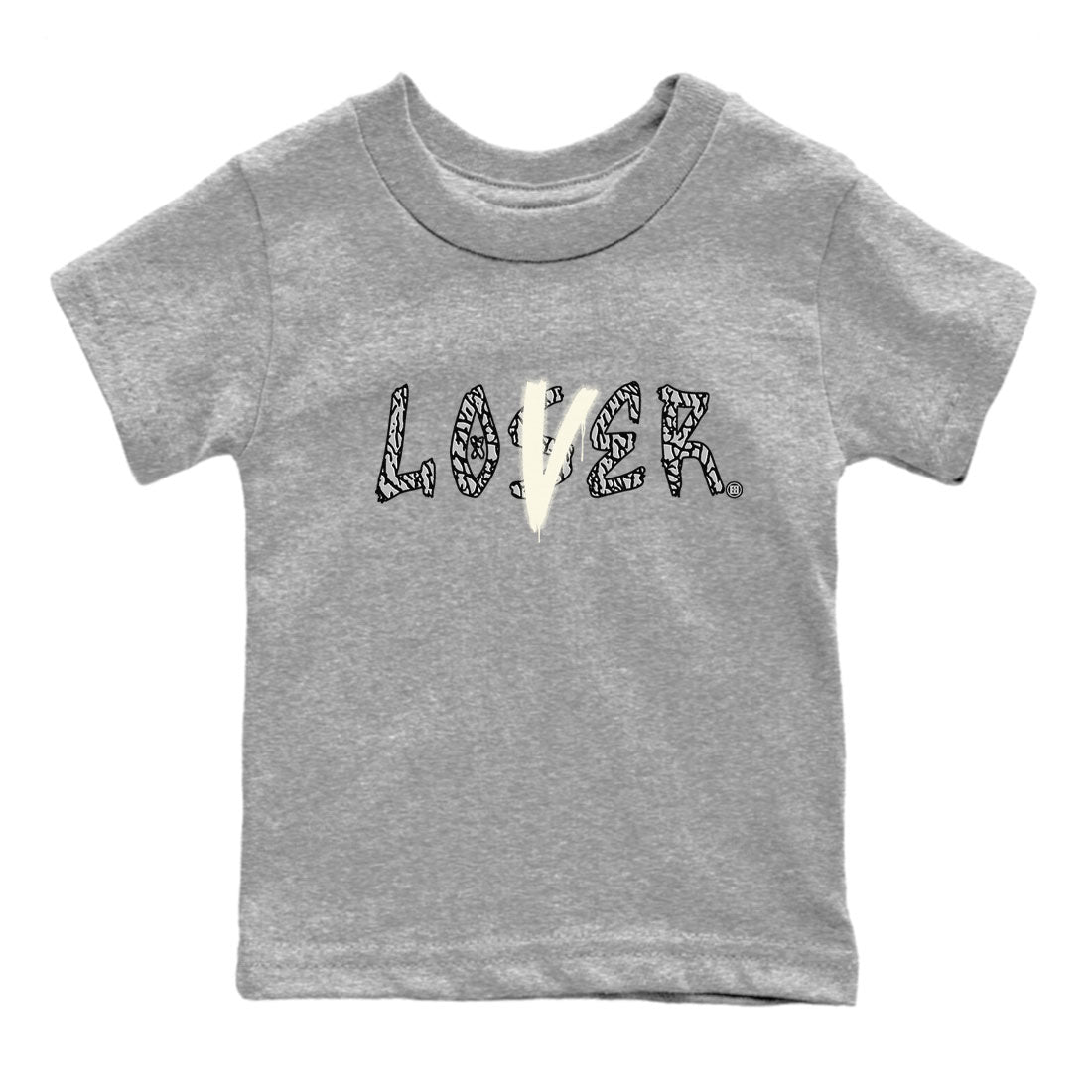AJ3 Retro Off Noir shirt to match jordans Loser Lover sneaker tees Air Jordan 3 Off Noir Drip Gear Zone Casual Crew Neck T-Shirt Baby Toddler Heather Grey 2 T-Shirt