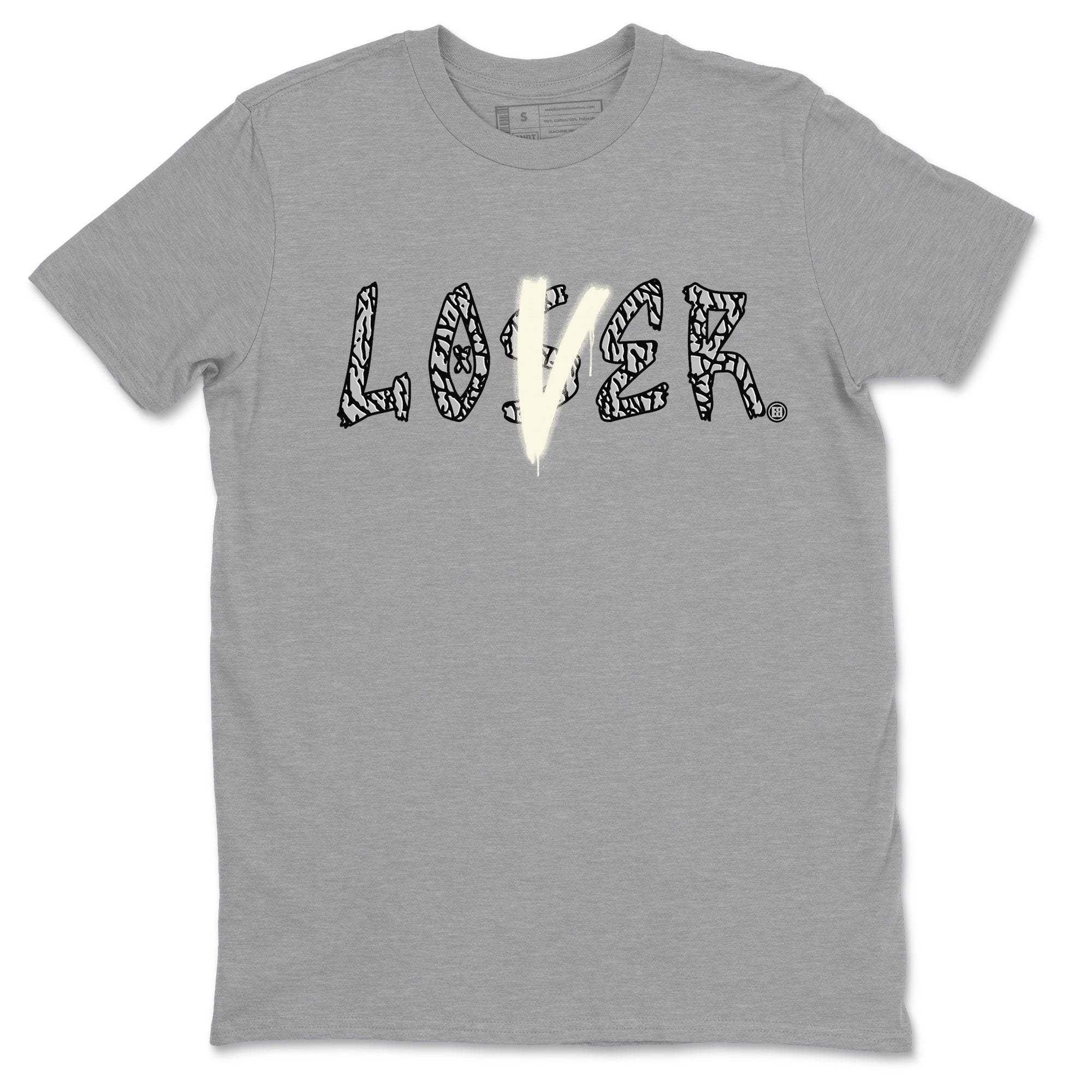 AJ3 Retro Off Noir shirt to match jordans Loser Lover sneaker tees Air Jordan 3 Off Noir Drip Gear Zone Casual Crew Neck T-Shirt Unisex Heather Grey 2 T-Shirt