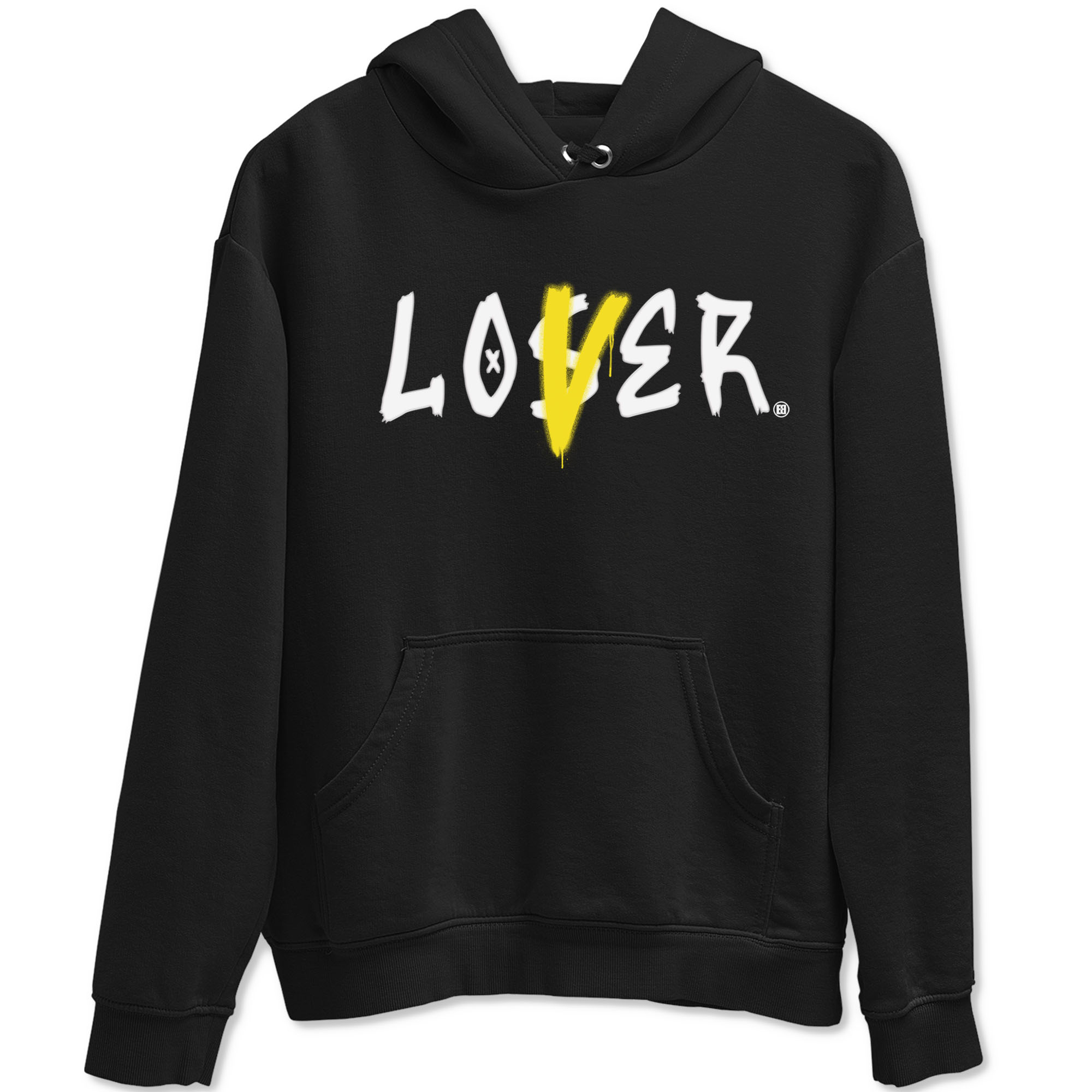 Air Jordan 4 Retro Vivid Sulfur shirt to match jordans Loser Lover sneaker tees 4s Vivid Sulfur Drip Gear Zone unisex cotton Black 2 crew neck shirt